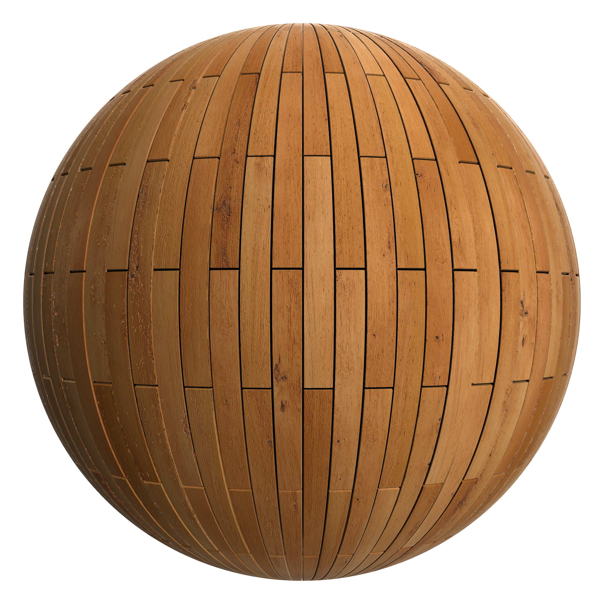 3D sphere preview of Oak Stretcher seamless texture