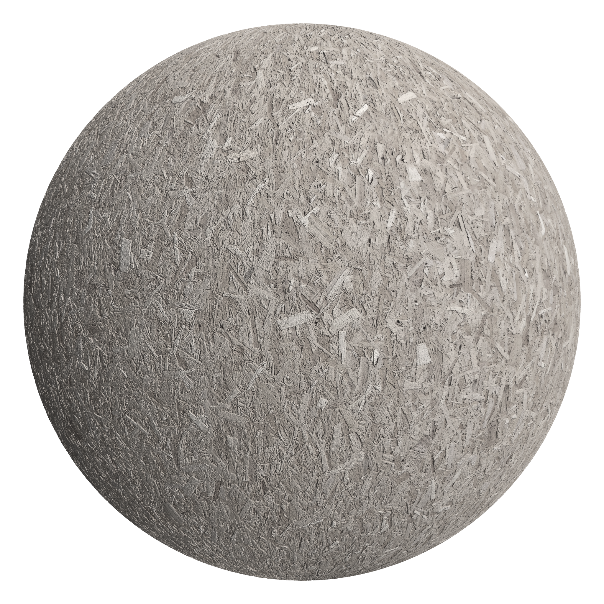 3D sphere preview of OSB seamless texture