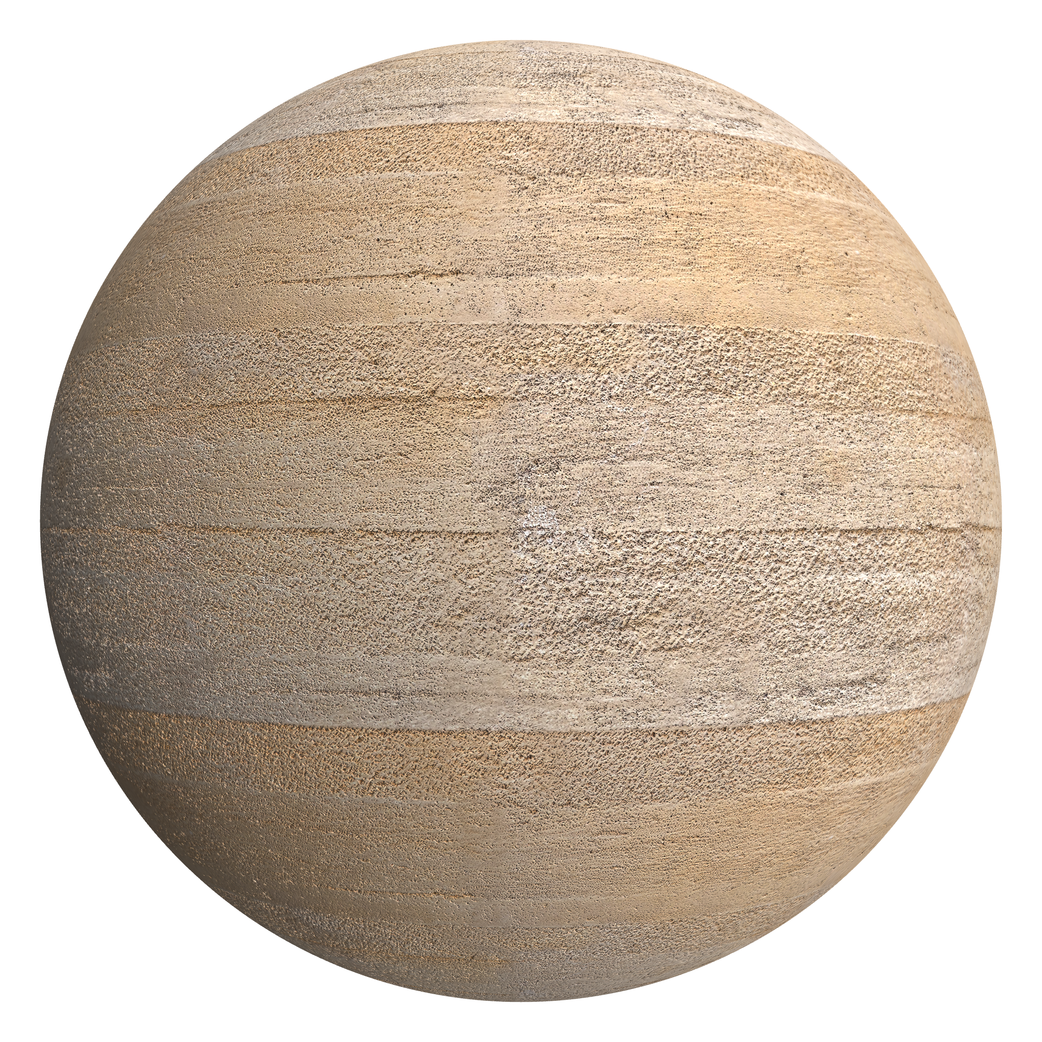 3D sphere preview of Pigmented Concrete seamless texture