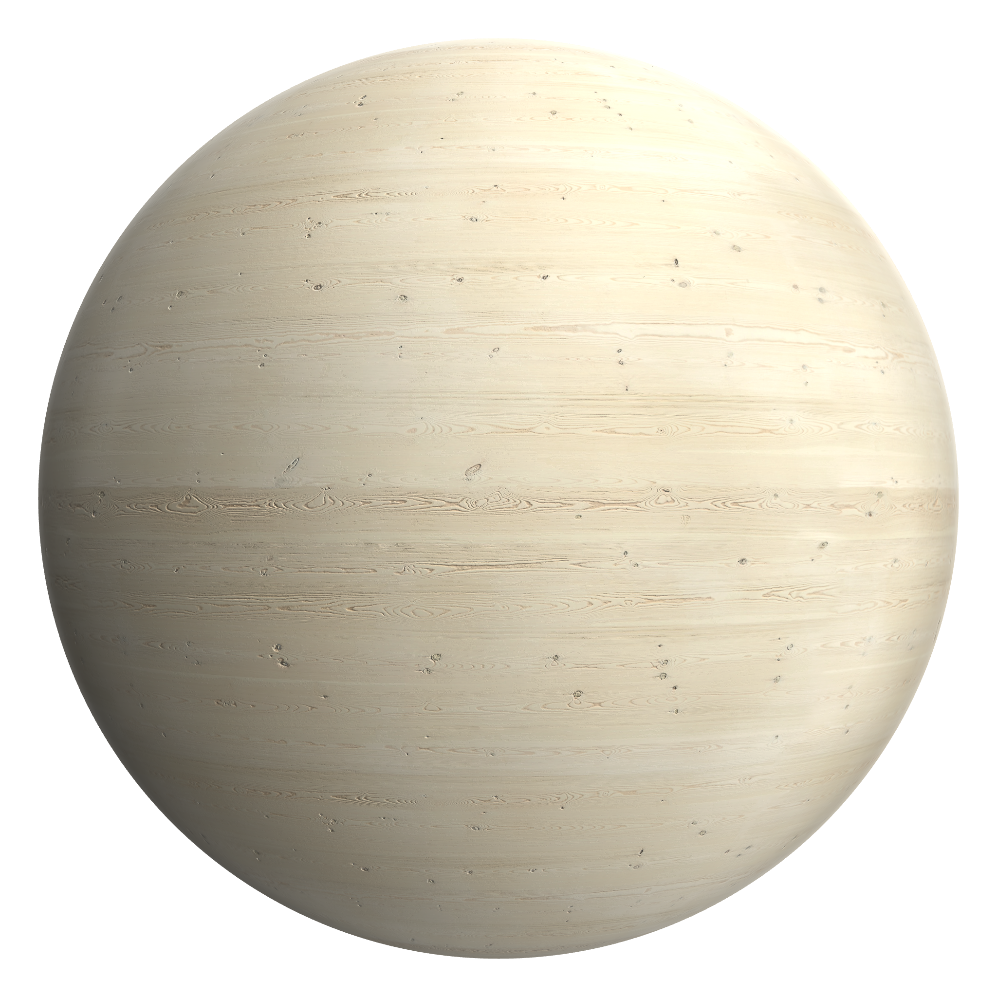 3D sphere preview of Pine seamless texture