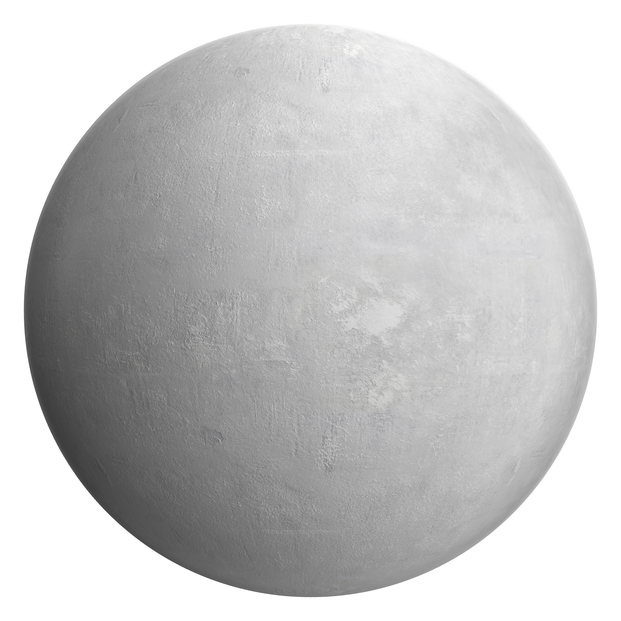 3D sphere preview of Polished Concrete seamless texture
