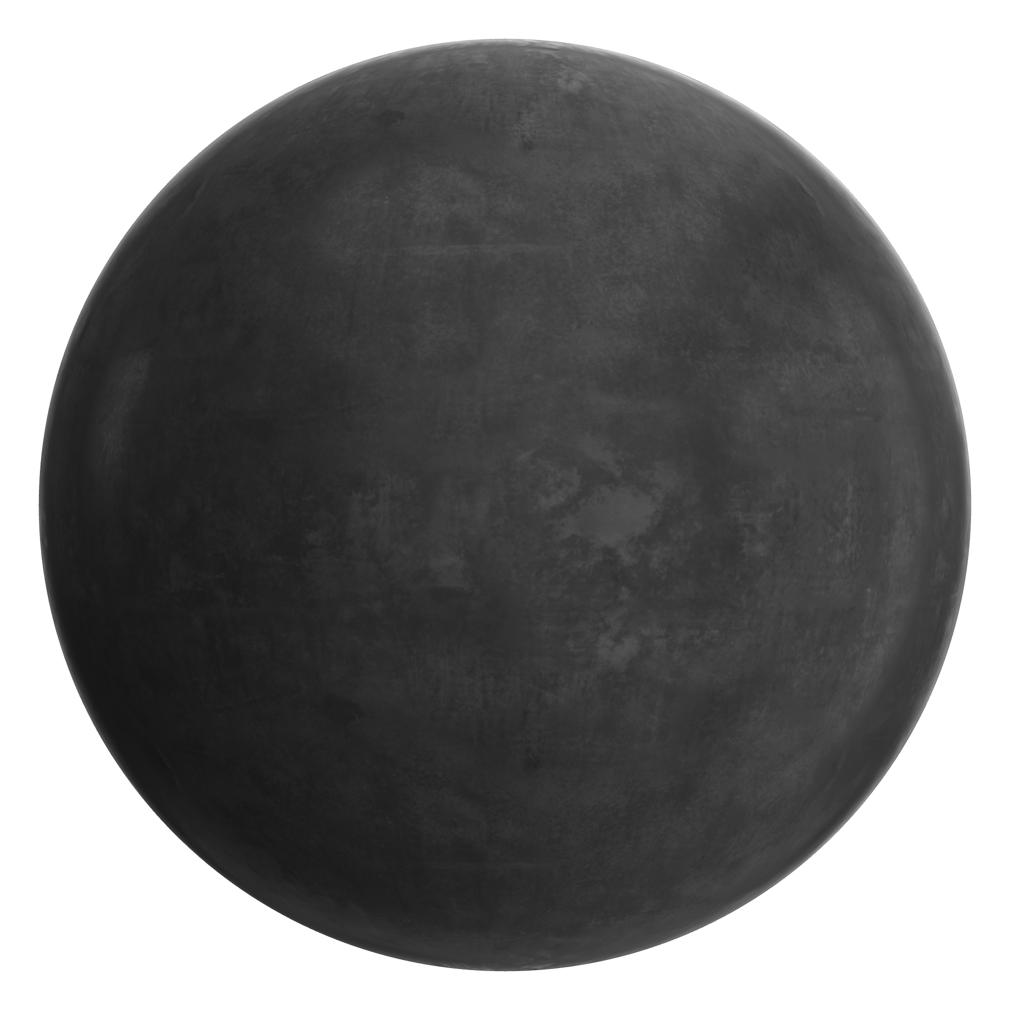 3D sphere preview of Polished Concrete seamless texture
