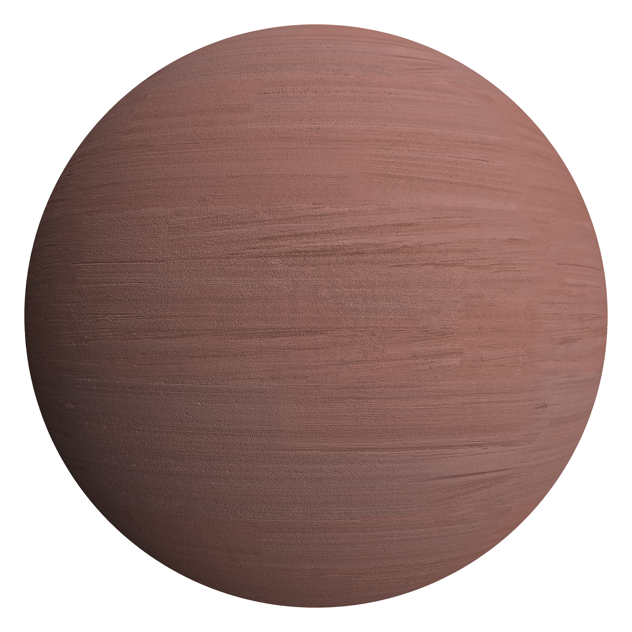 3D sphere preview of Red Sandstone seamless texture