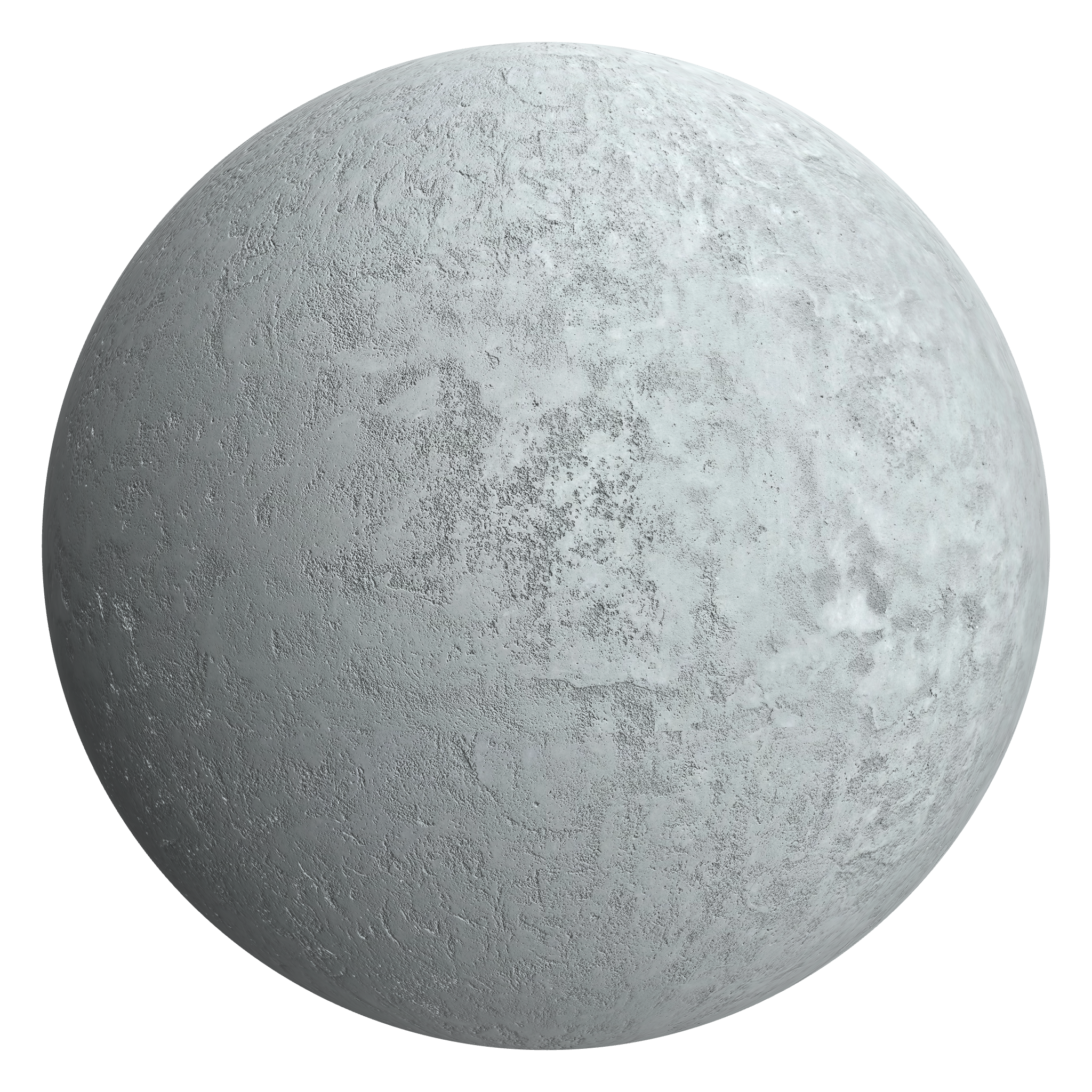 3D sphere preview of Rough Plaster seamless texture