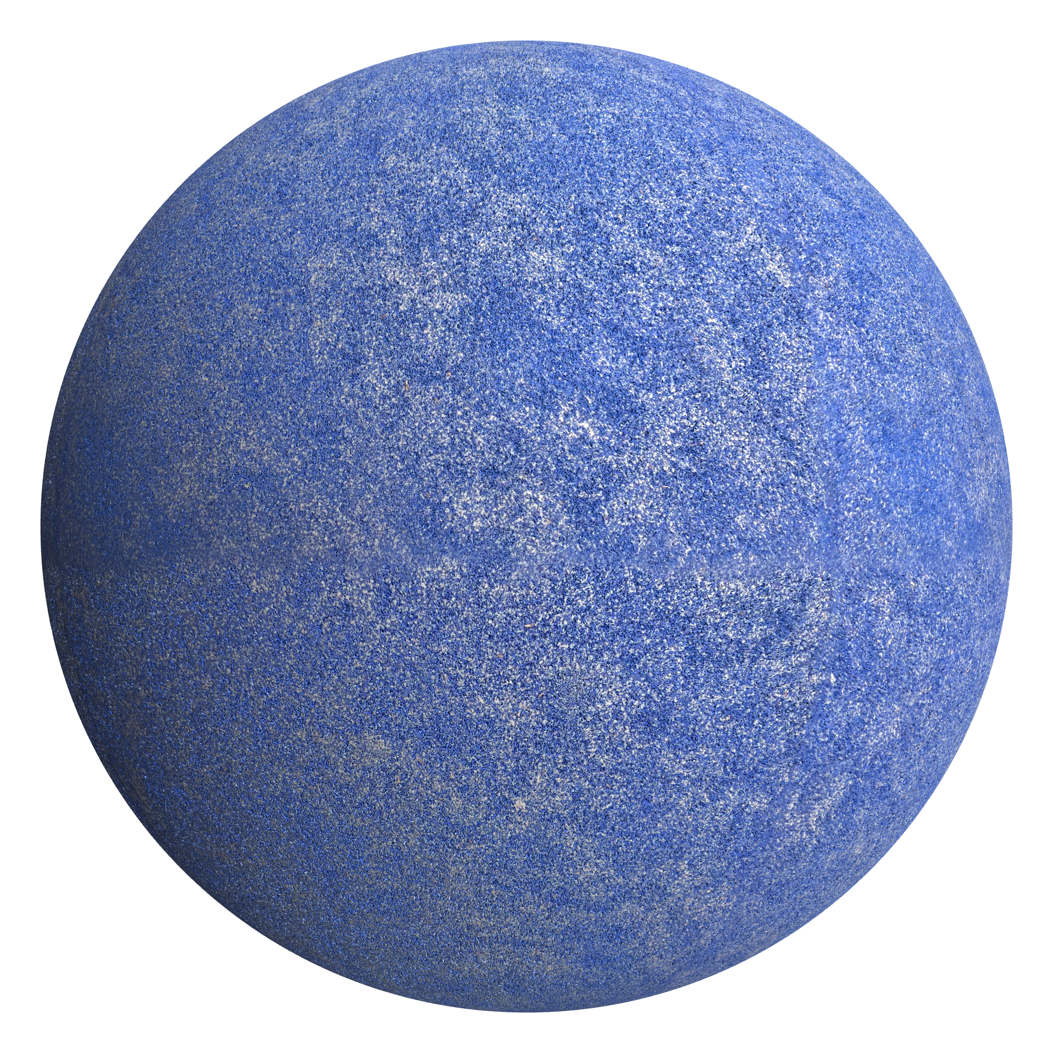 3D sphere preview of Sandy Artificial Grass seamless texture