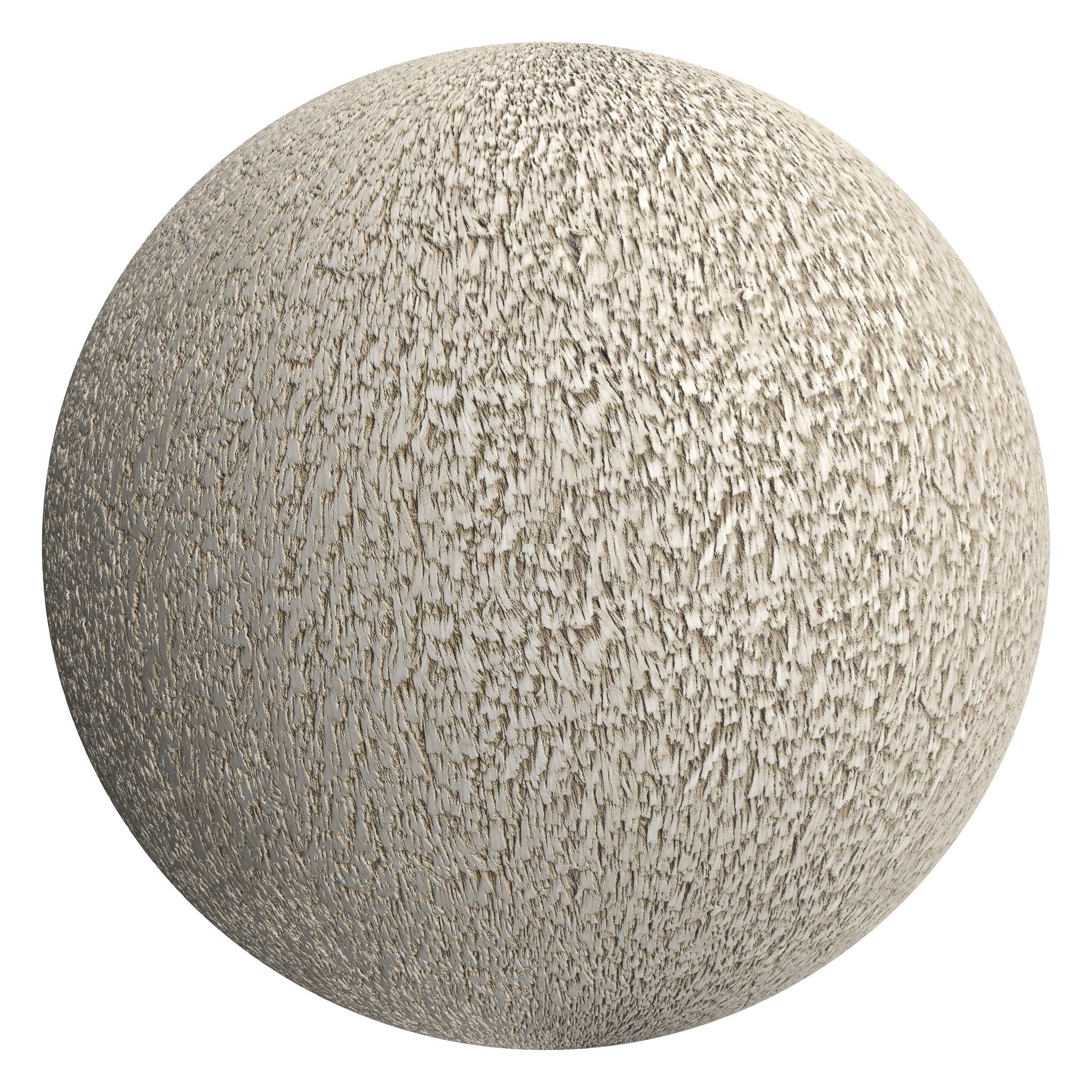 3D sphere preview of Shaggy Pile Carpet seamless texture