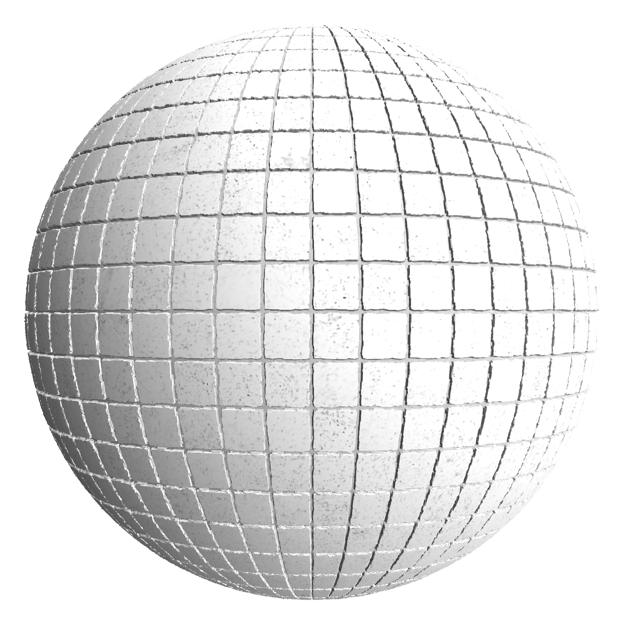3D sphere preview of Slate Stack seamless texture