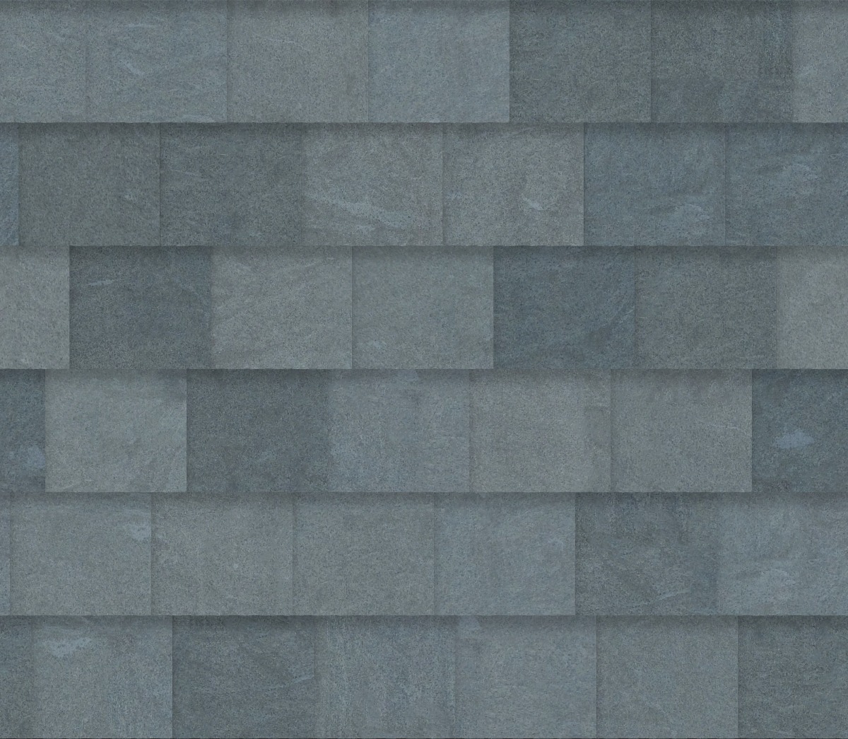 A seamless stone texture with slate blocks arranged in a Staggered pattern