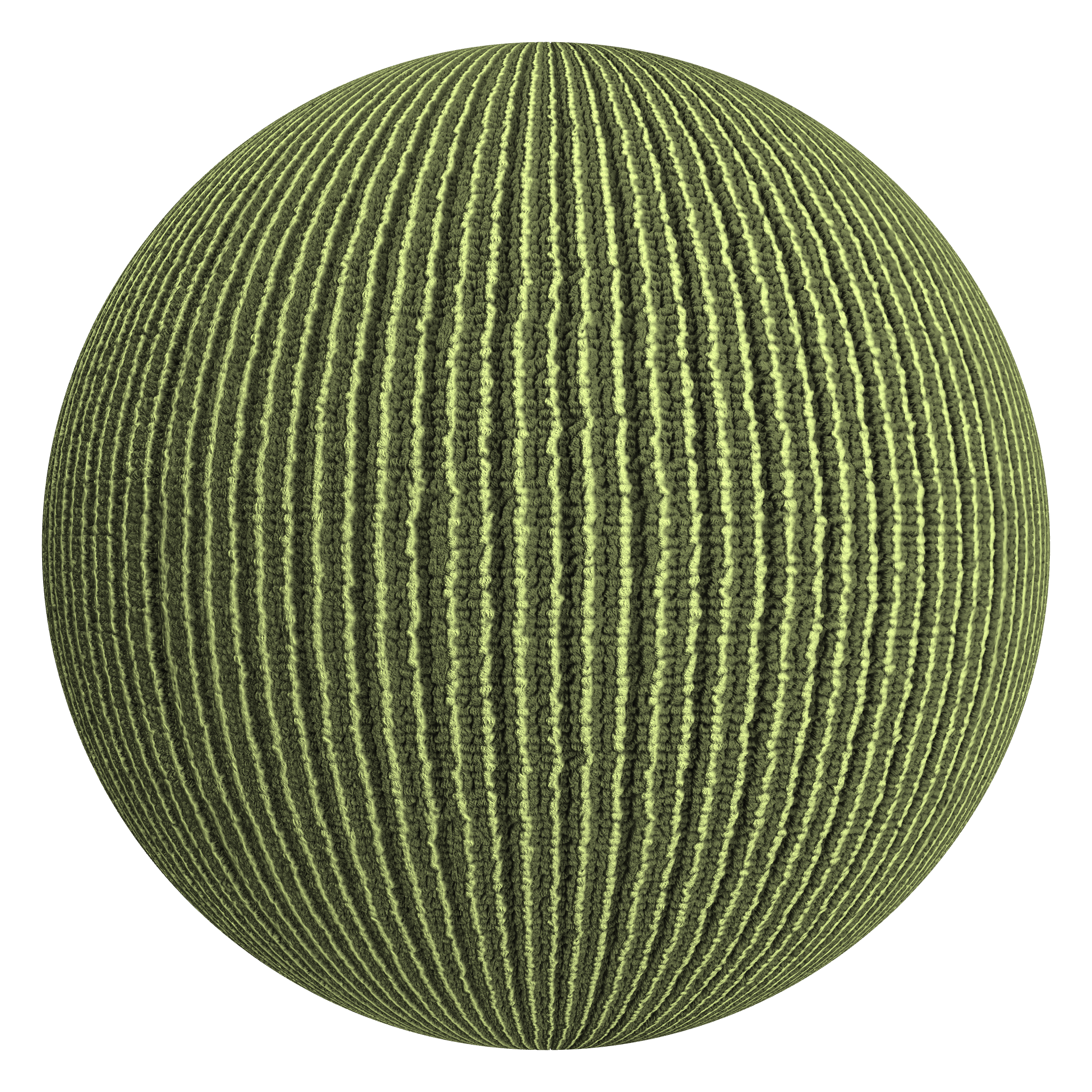 3D sphere preview of Striped Carpet seamless texture