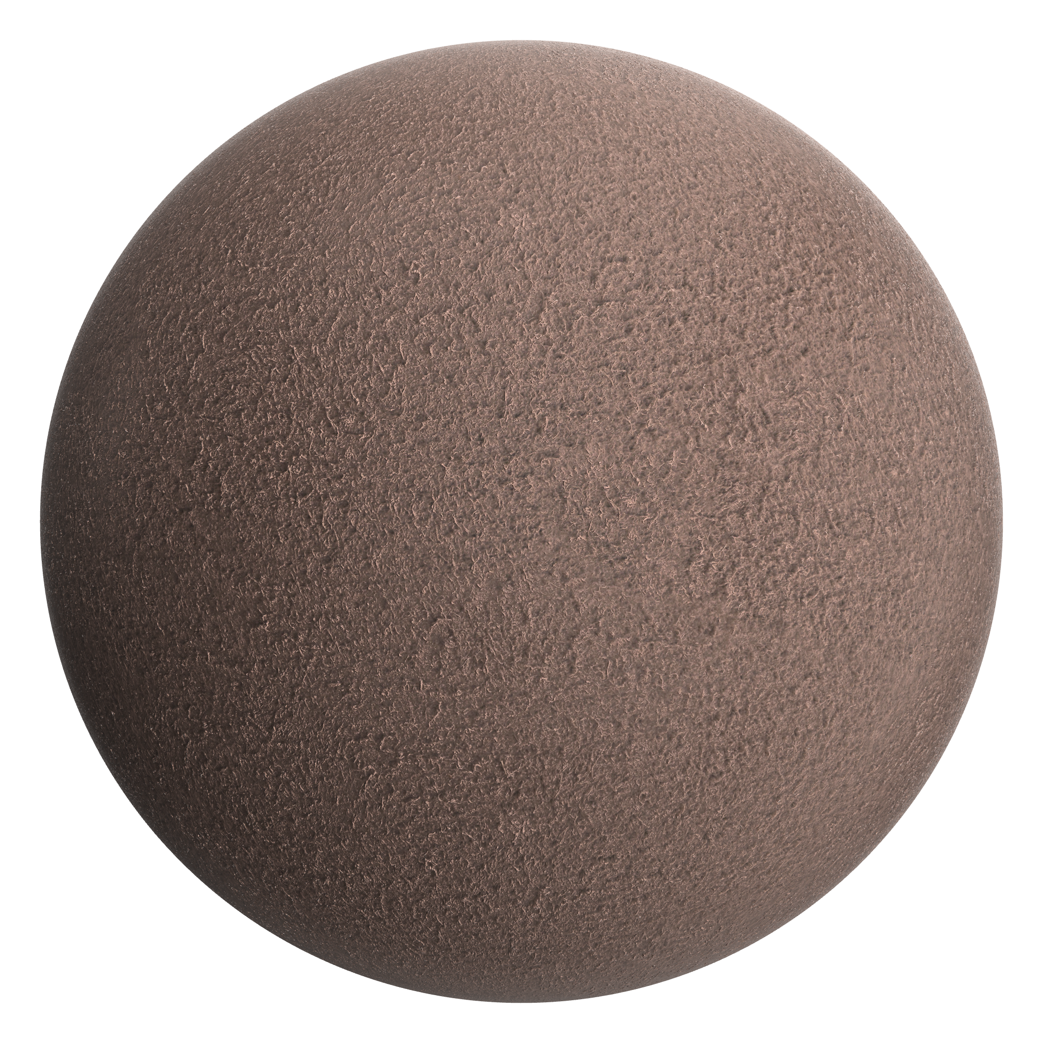 3D sphere preview of Suede seamless texture