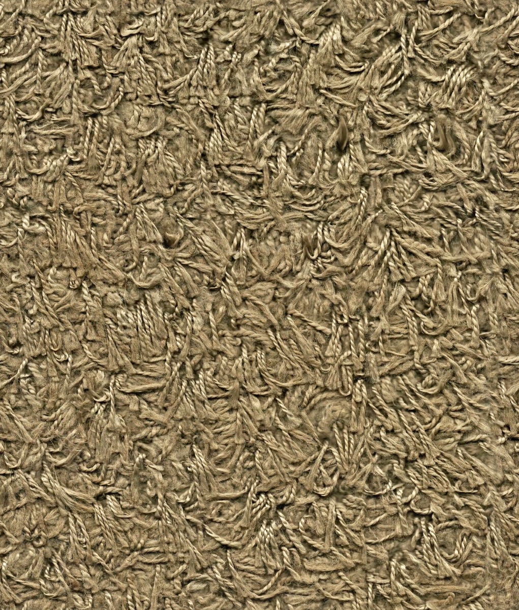 A seamless carpet texture with tassel carpet units arranged in a None pattern