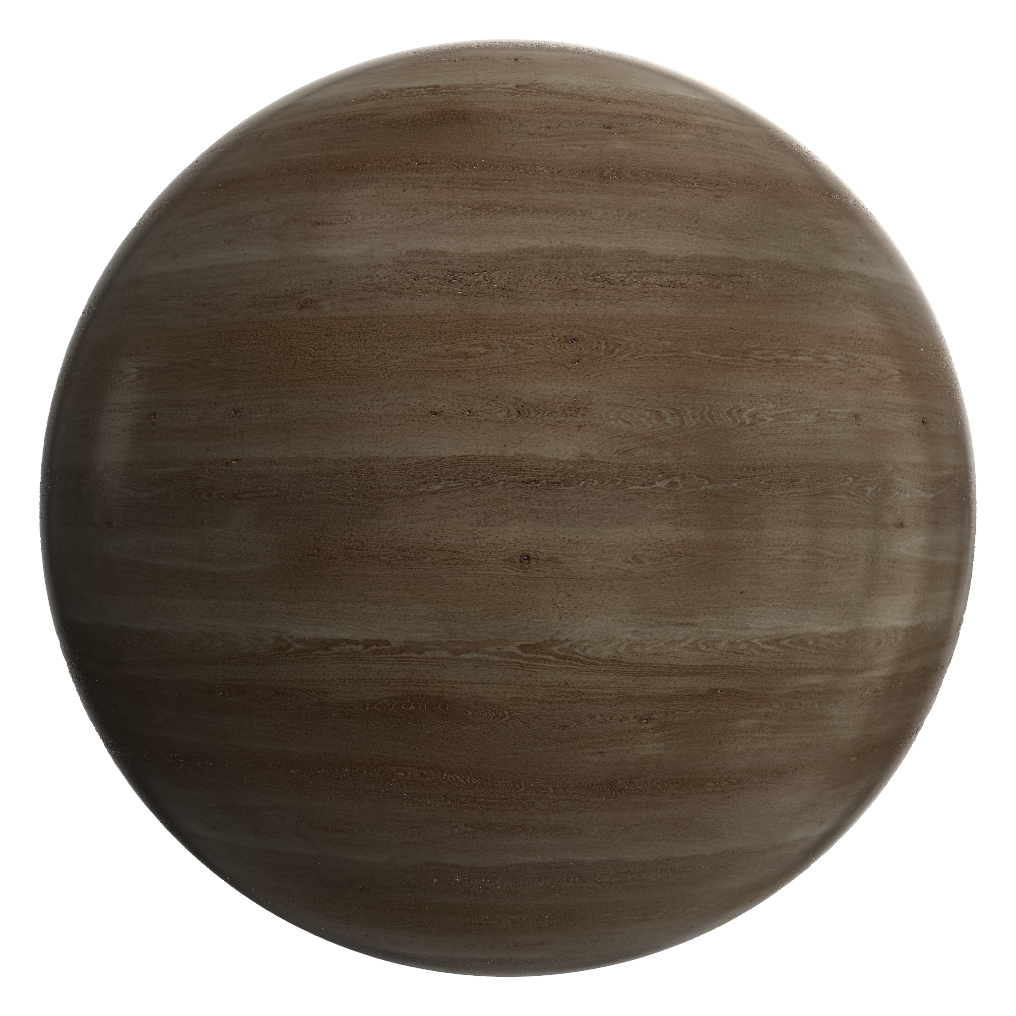 3D sphere preview of Walnut seamless texture