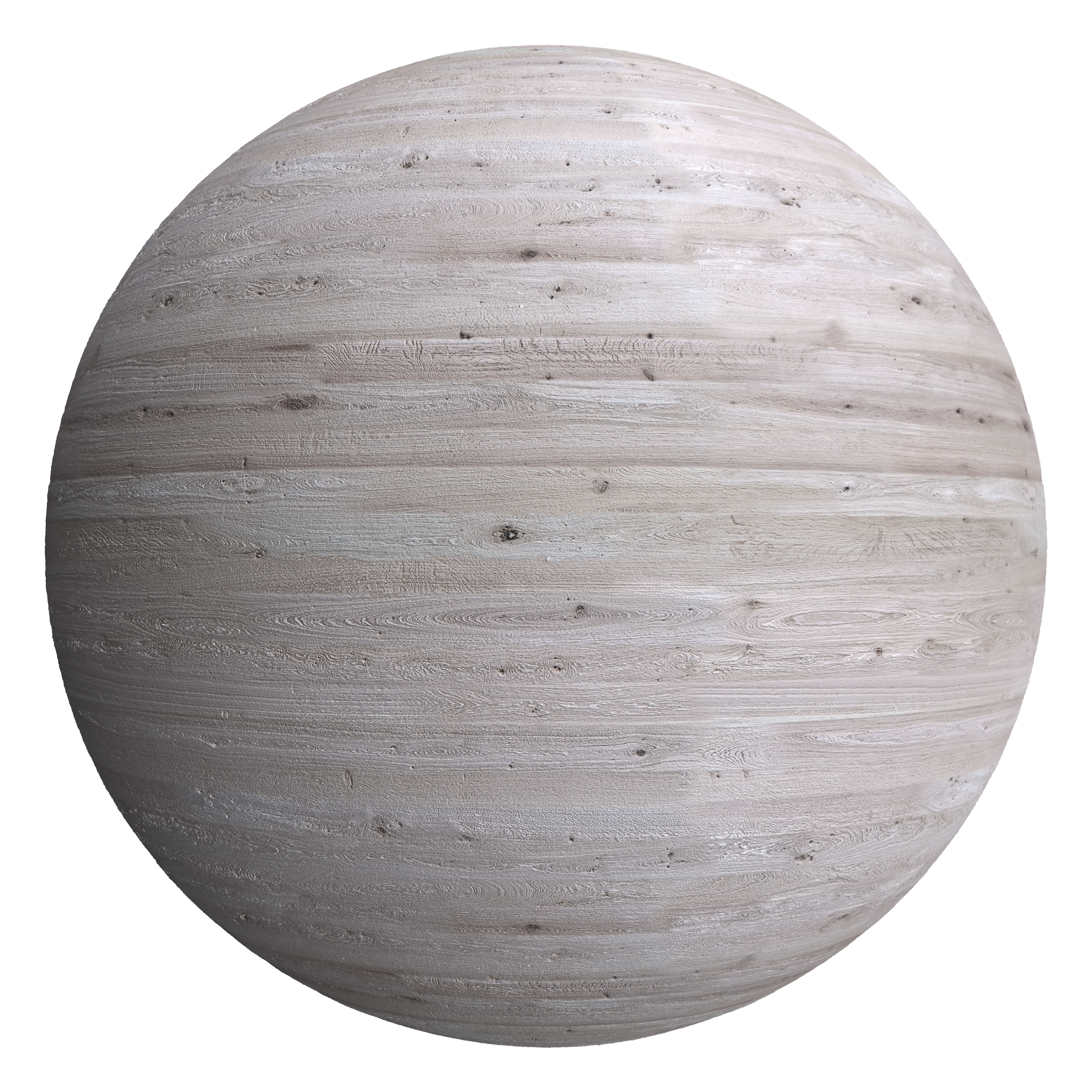 3D sphere preview of Weathered Timber seamless texture