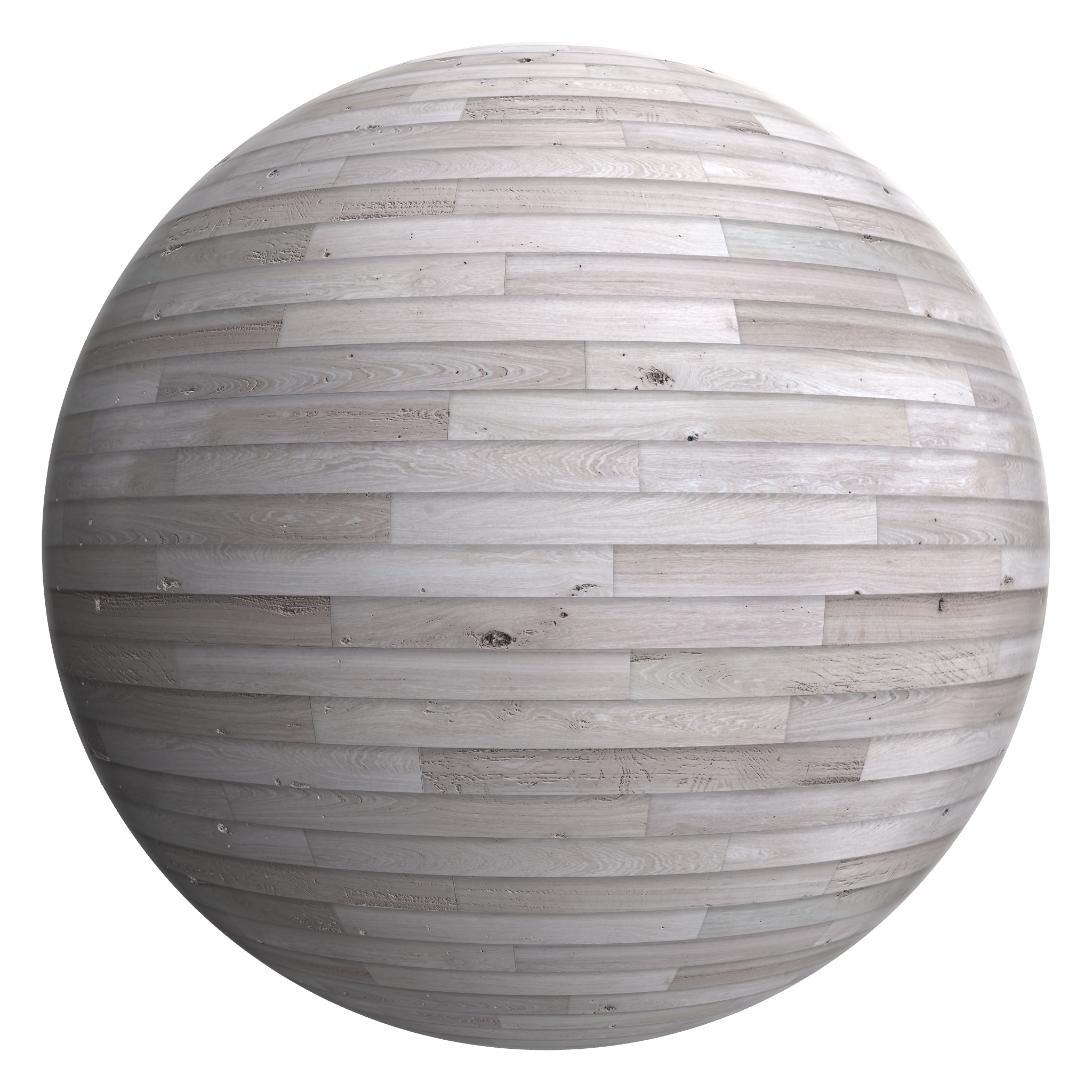 3D sphere preview of Weathered Timber Lap Siding seamless texture