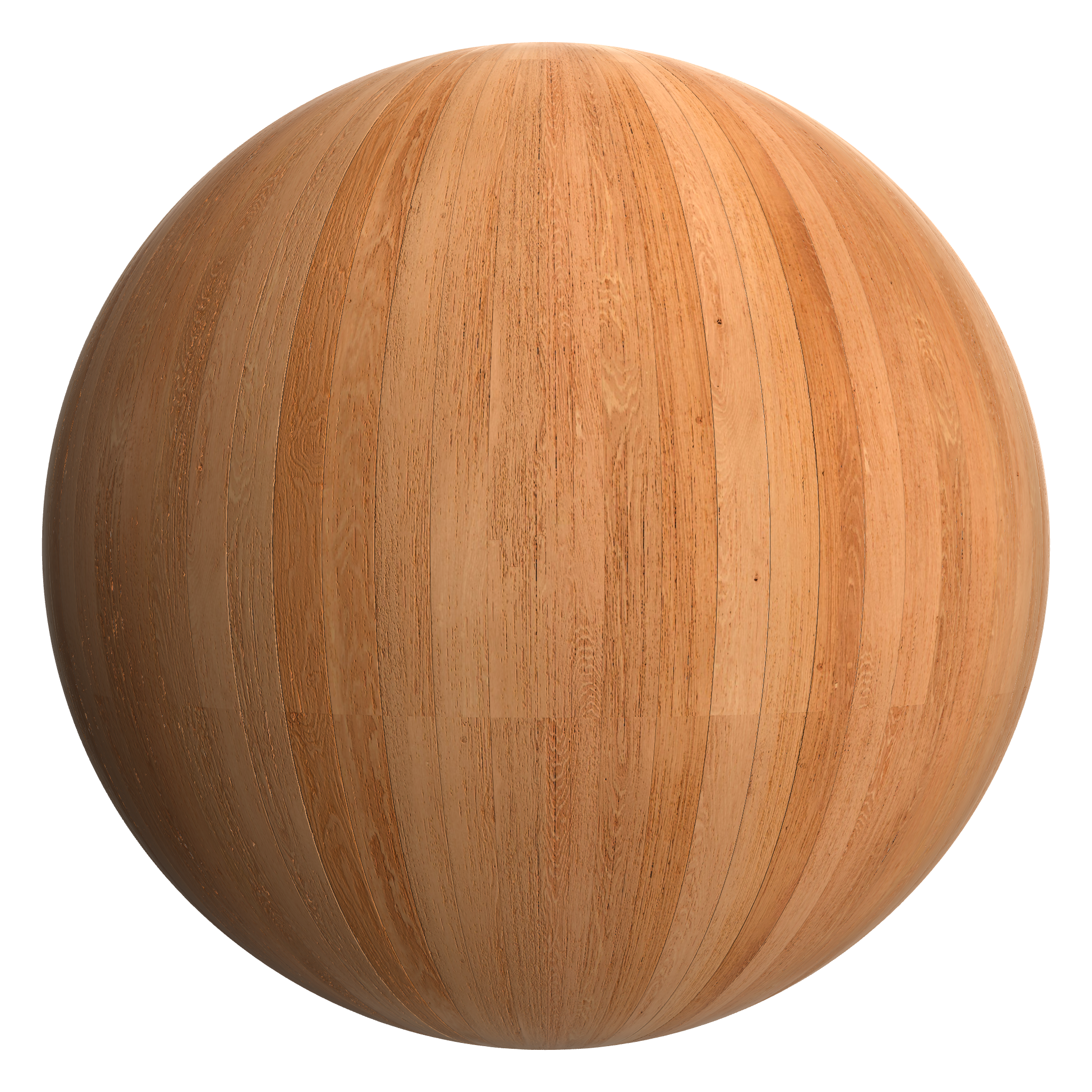 3D sphere preview of Western Red Cedar Stack seamless texture