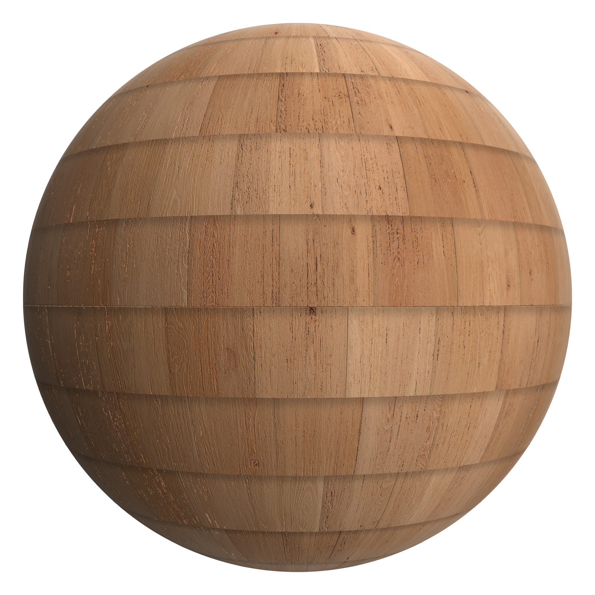 3D sphere preview of Western Red Cedar Shingles seamless texture
