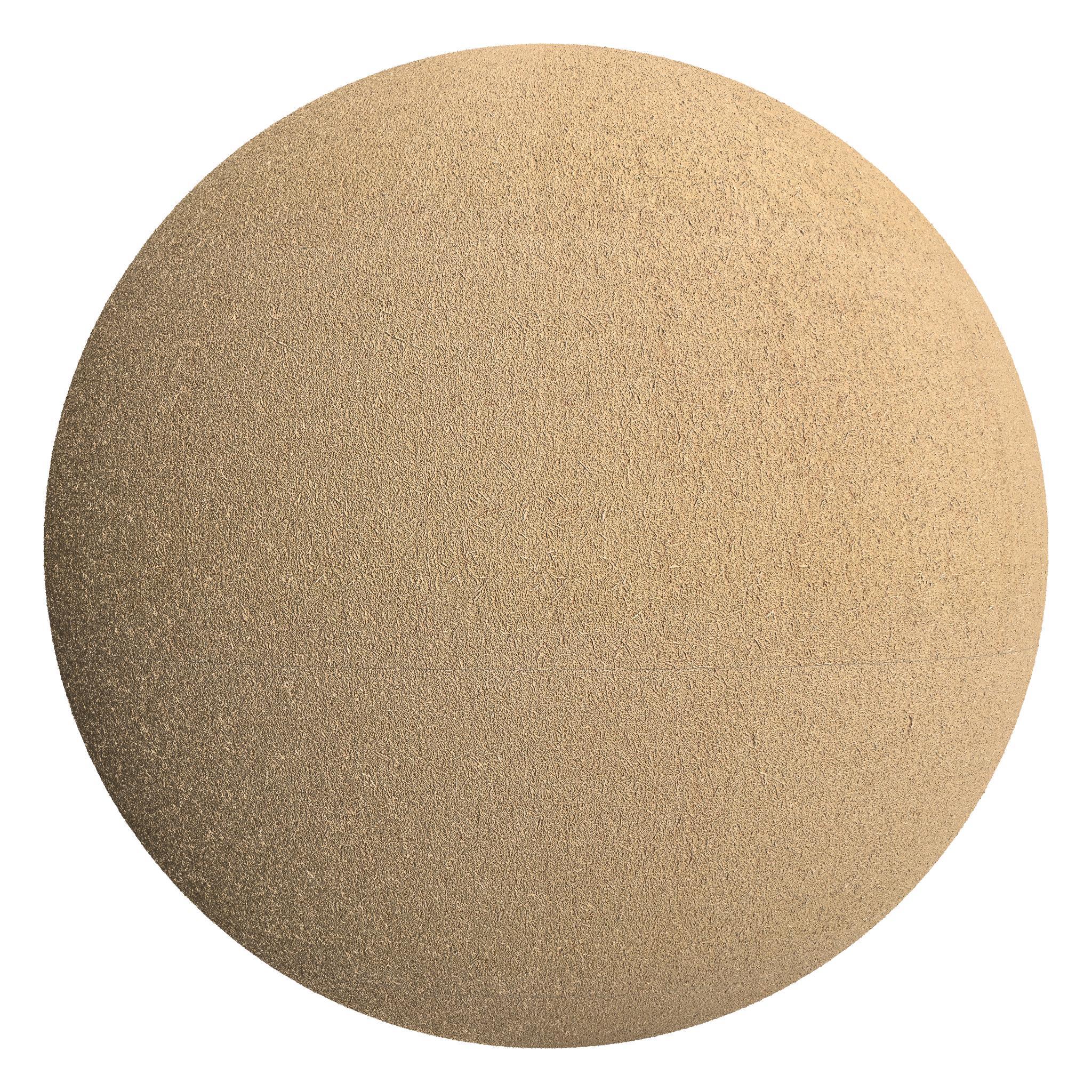 3D sphere preview of Wood Fibre Insulation, Stack seamless texture