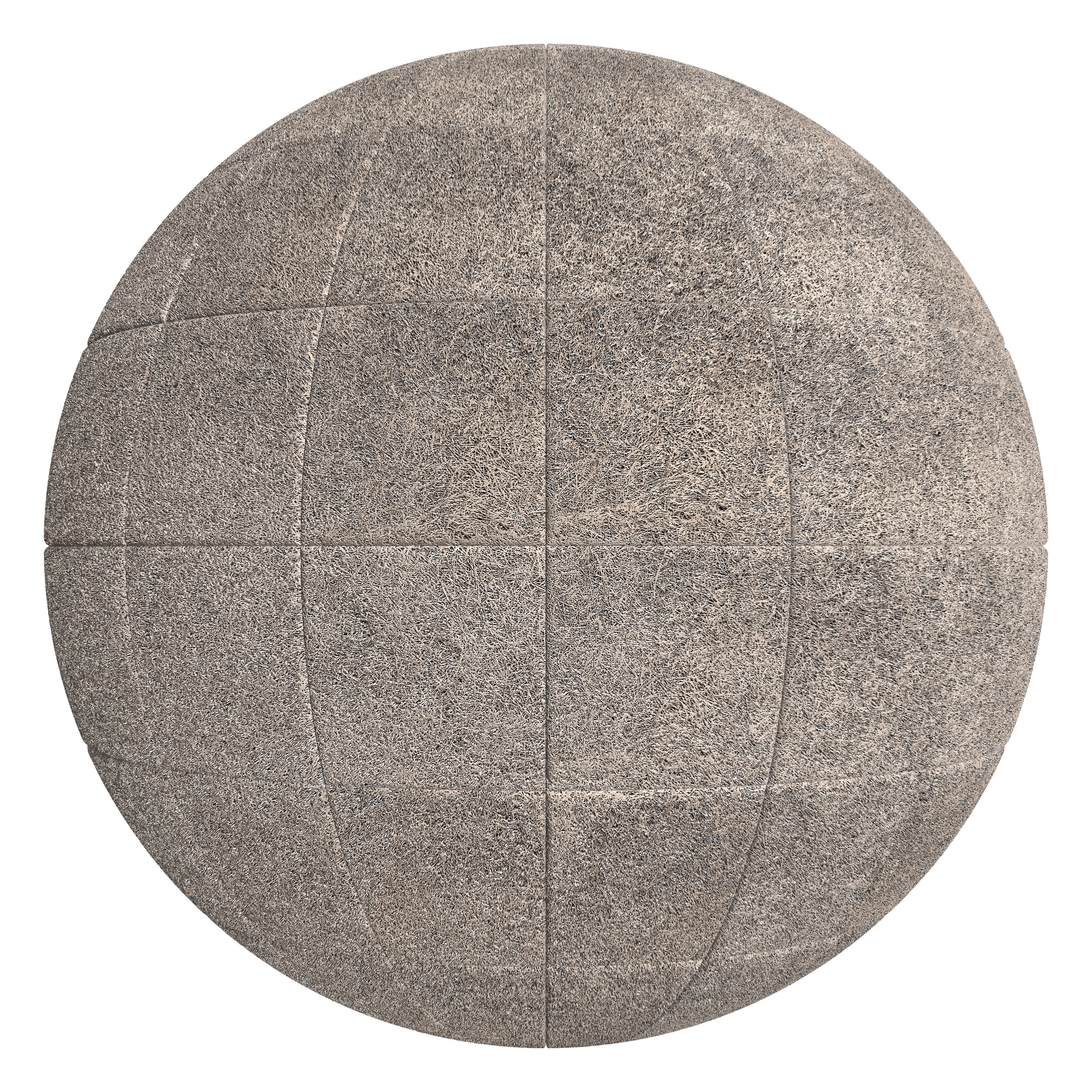 3D sphere preview of Wood Wool, Stack seamless texture
