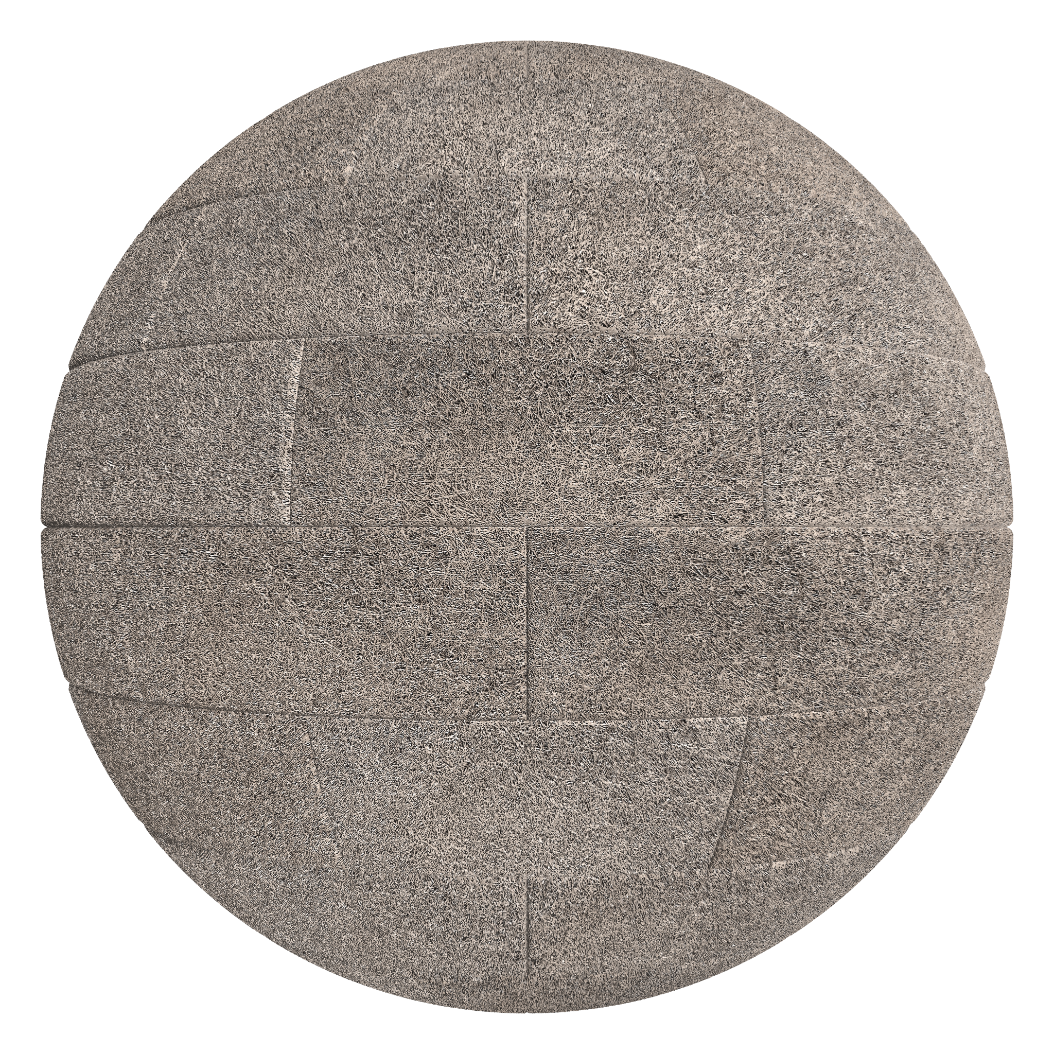 3D sphere preview of Wood Wool, Stretcher seamless texture