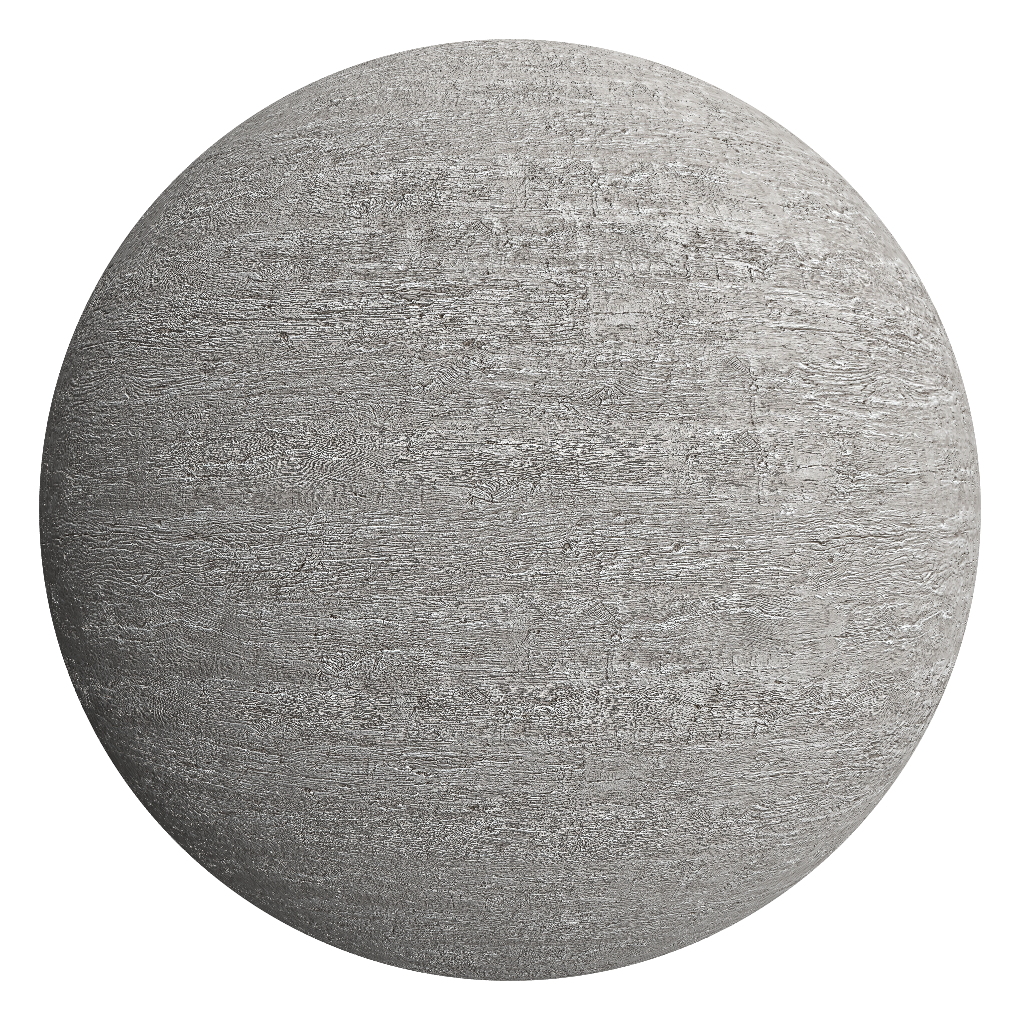 3D sphere preview of Worn Wood seamless texture