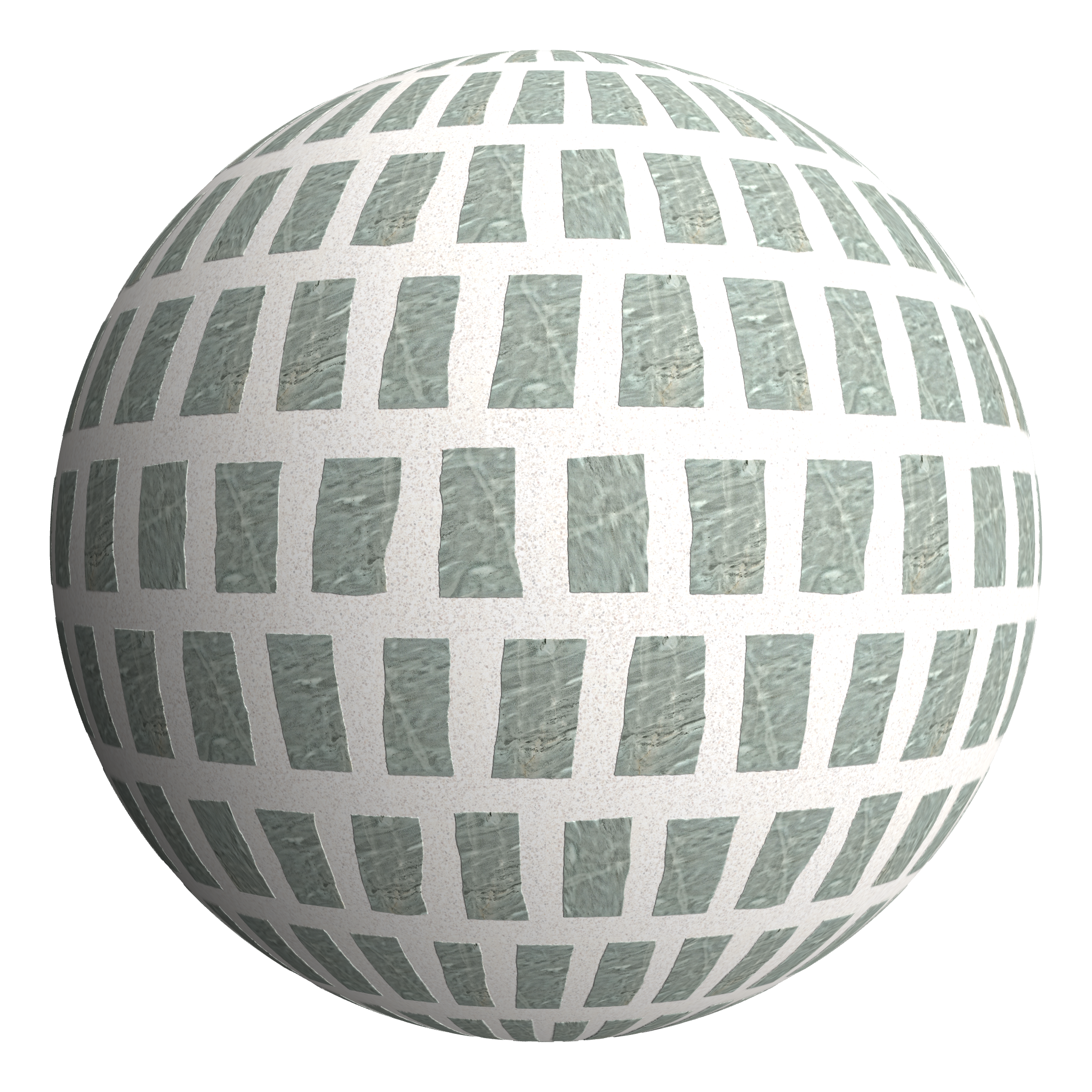 3D sphere preview of Bardiglio Marble, Scarpa seamless texture