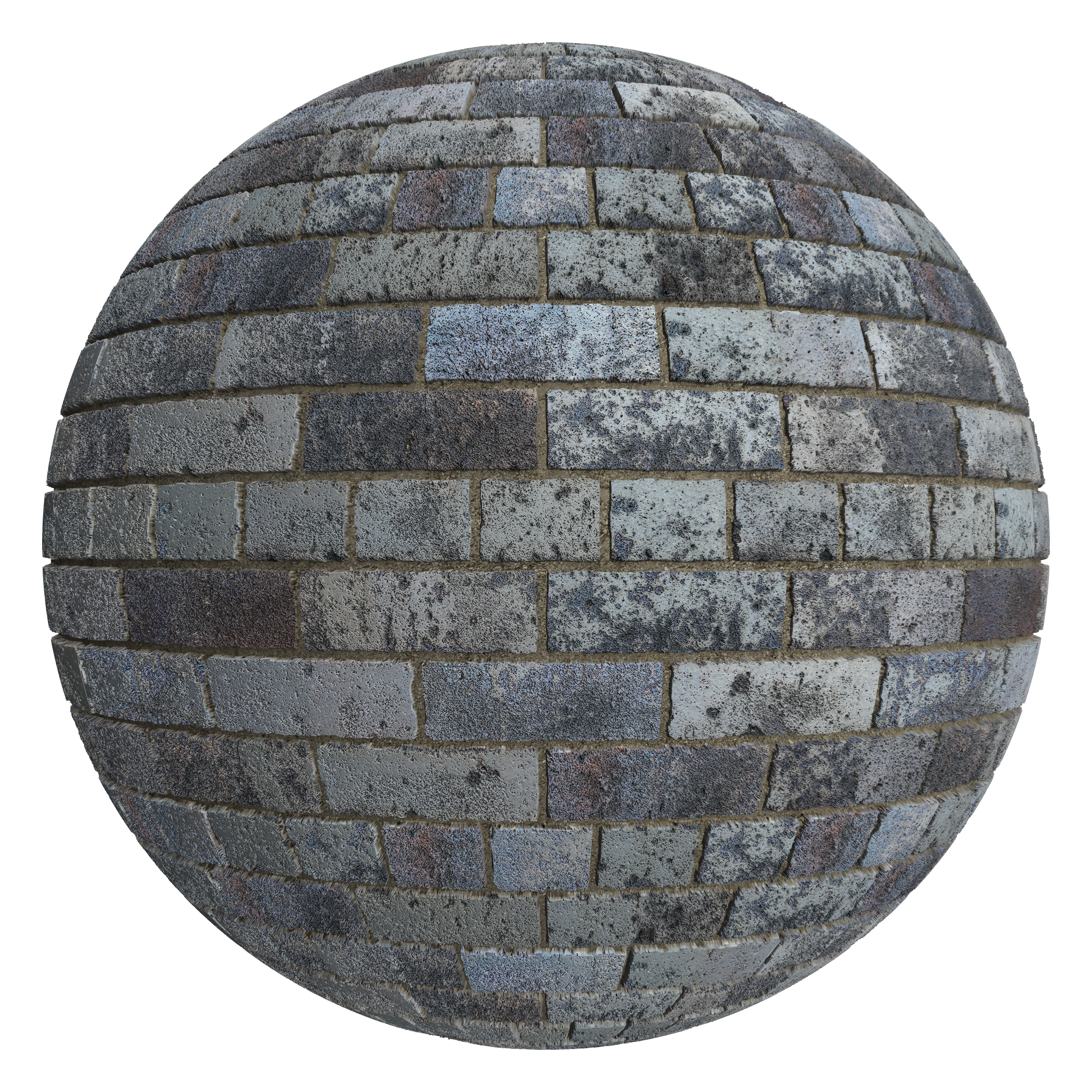 3D sphere preview of Blundell Common seamless texture