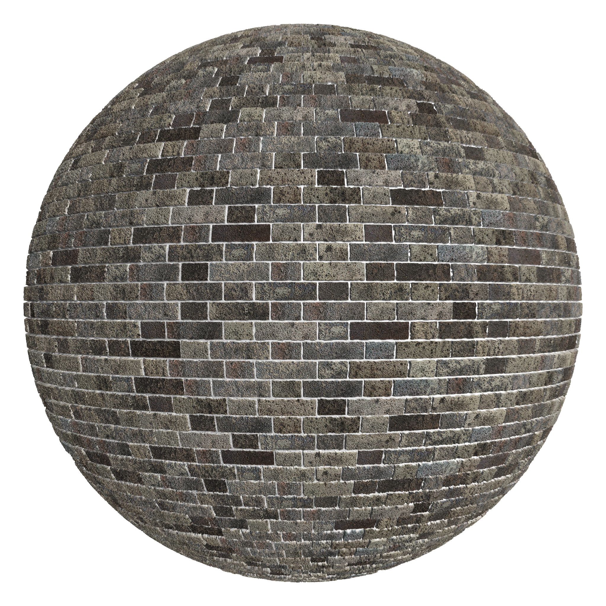 3D sphere preview of Blundell Flemish seamless texture