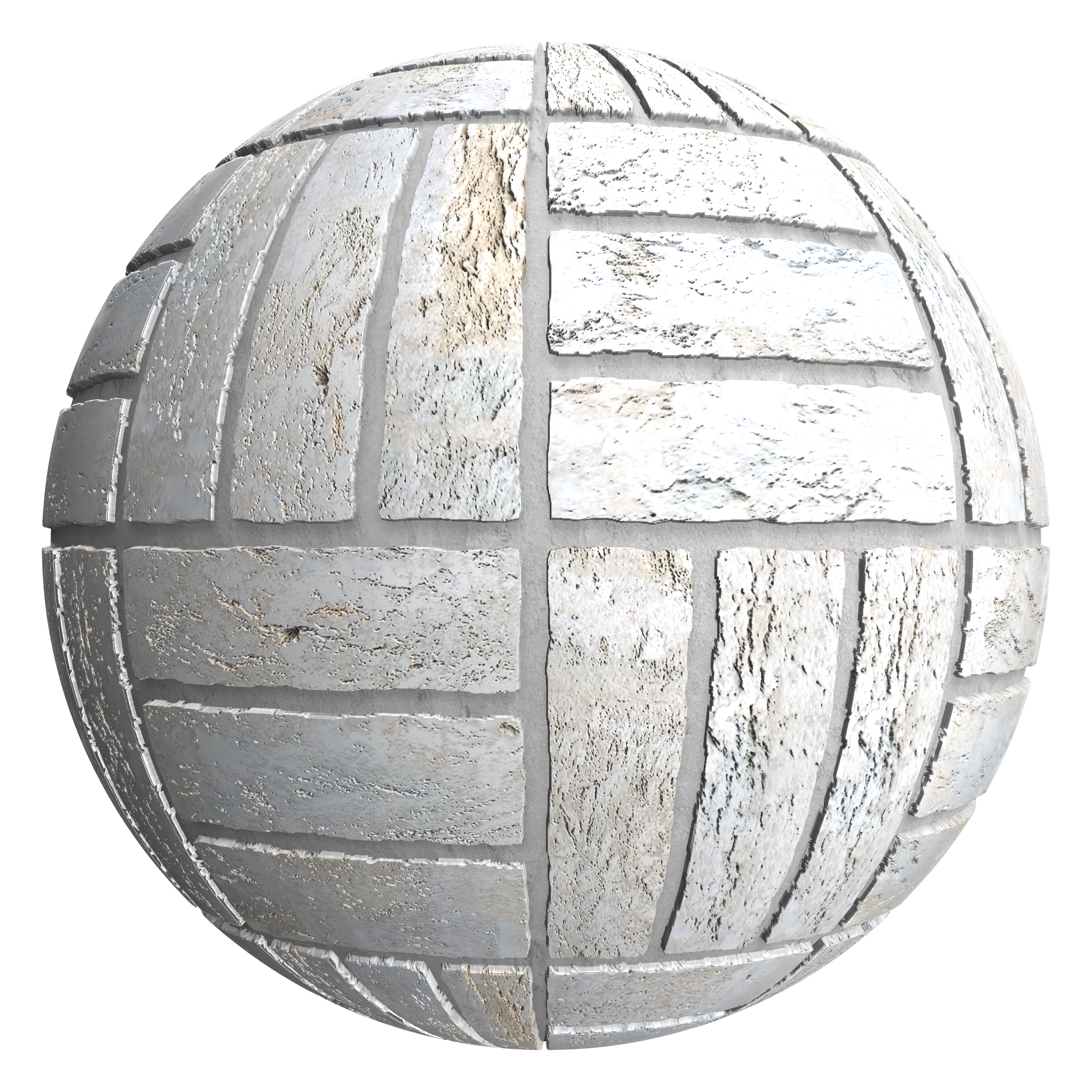 3D sphere preview of Buff, Basketweave seamless texture
