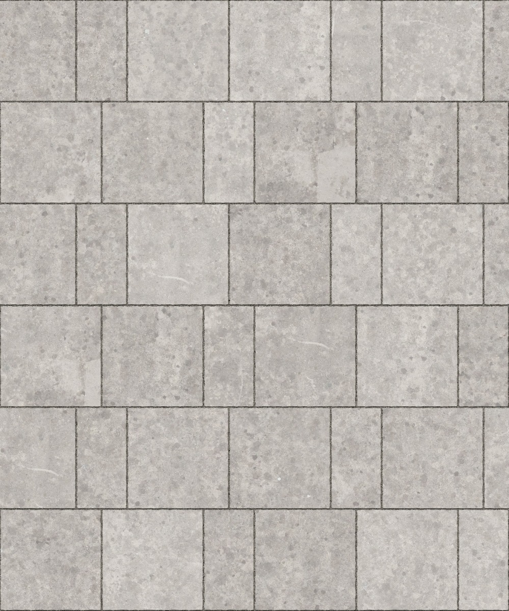 A seamless concrete texture with concrete blocks arranged in a Távora pattern