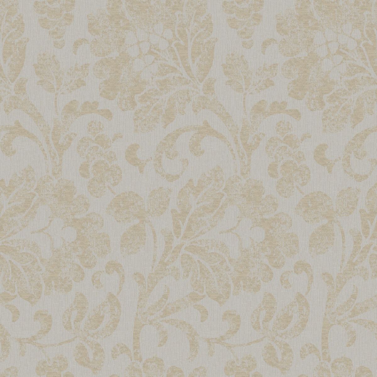 A seamless fabric texture with floral natural jacquard units arranged in a None pattern