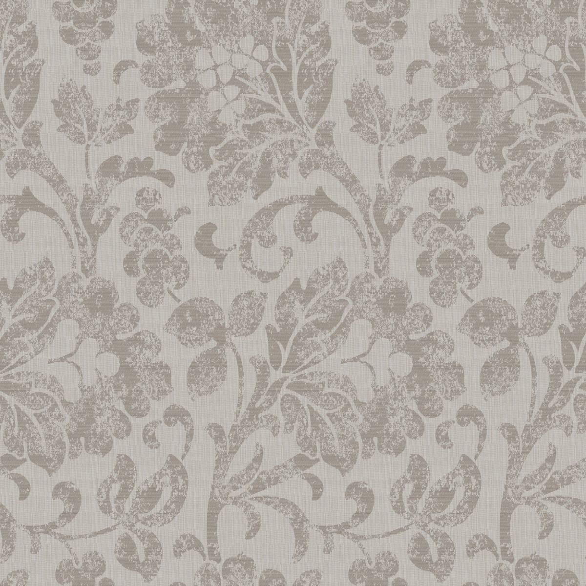 A seamless fabric texture with floral natural jacquard units arranged in a None pattern