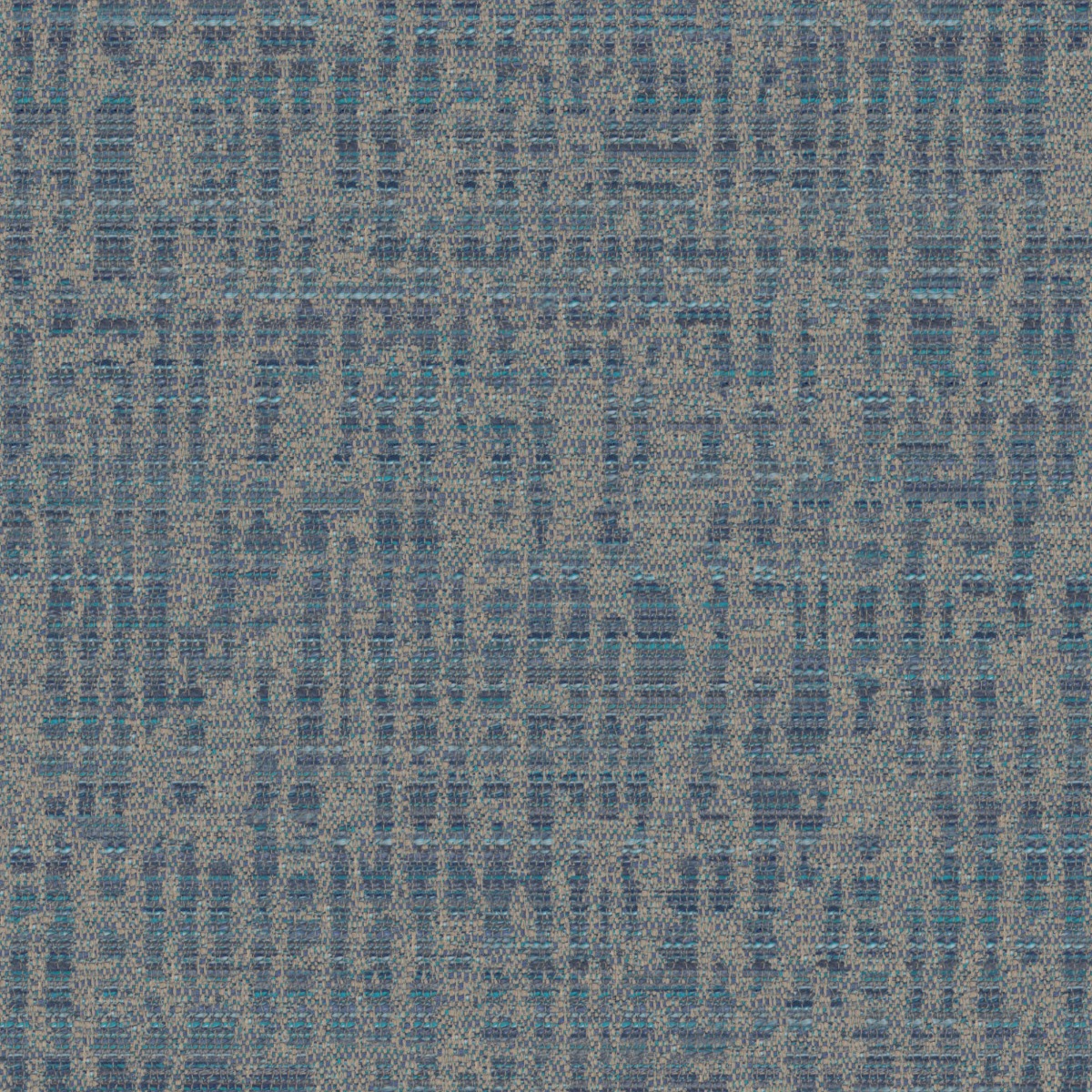 A seamless fabric texture with graphical blue texture units arranged in a None pattern