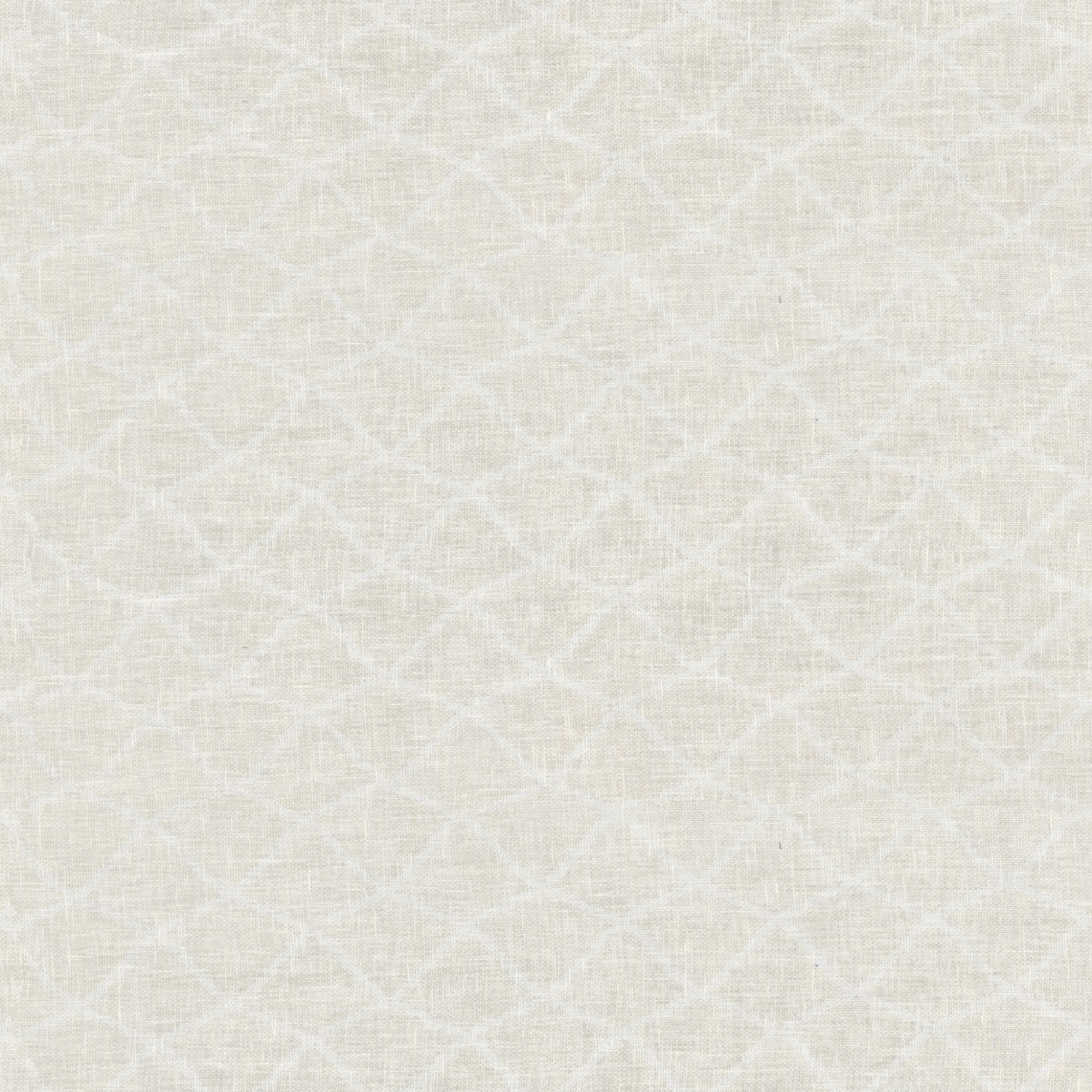 A seamless fabric texture with graphical white sheer units arranged in a None pattern