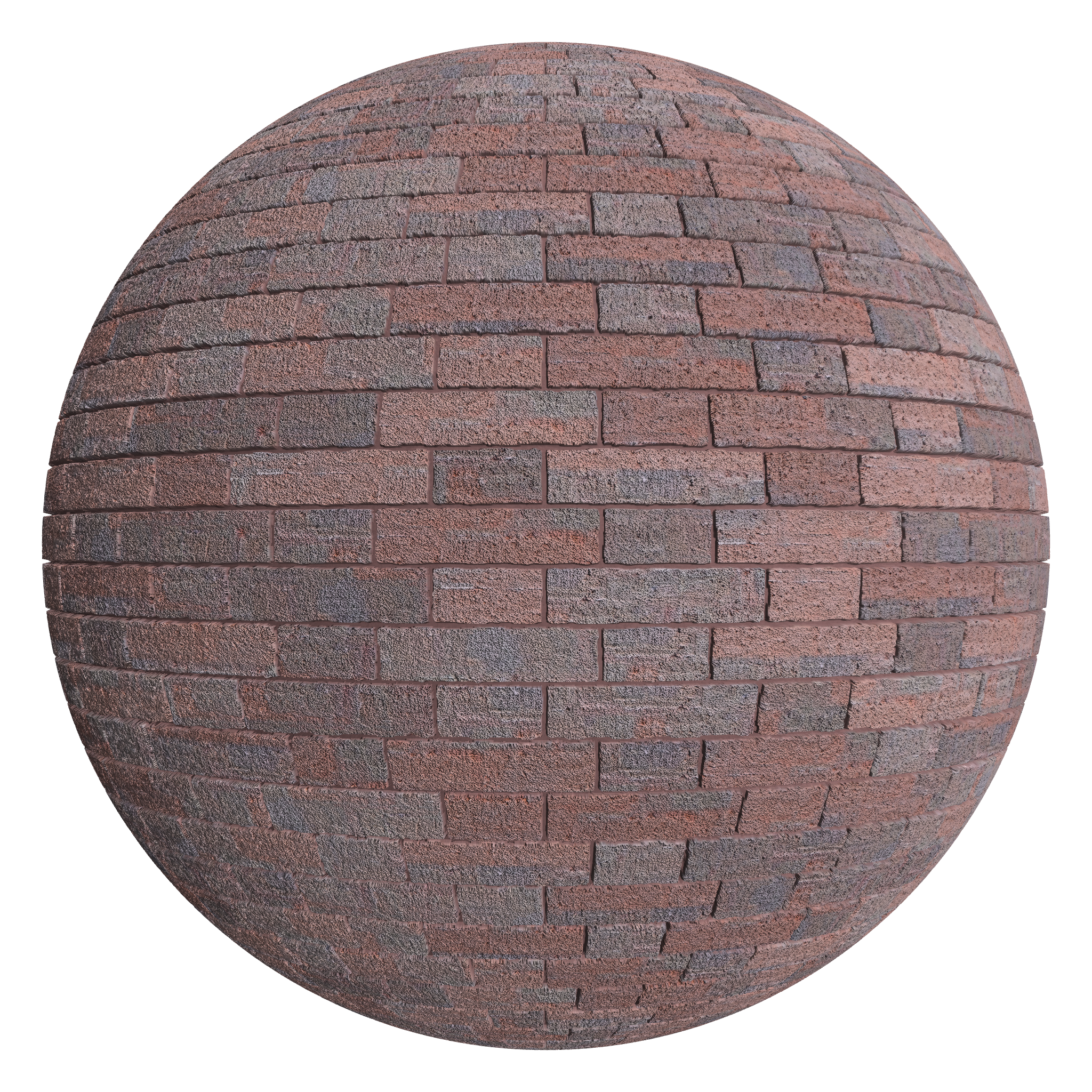 3D sphere preview of Hojrod Brick Flemish seamless texture