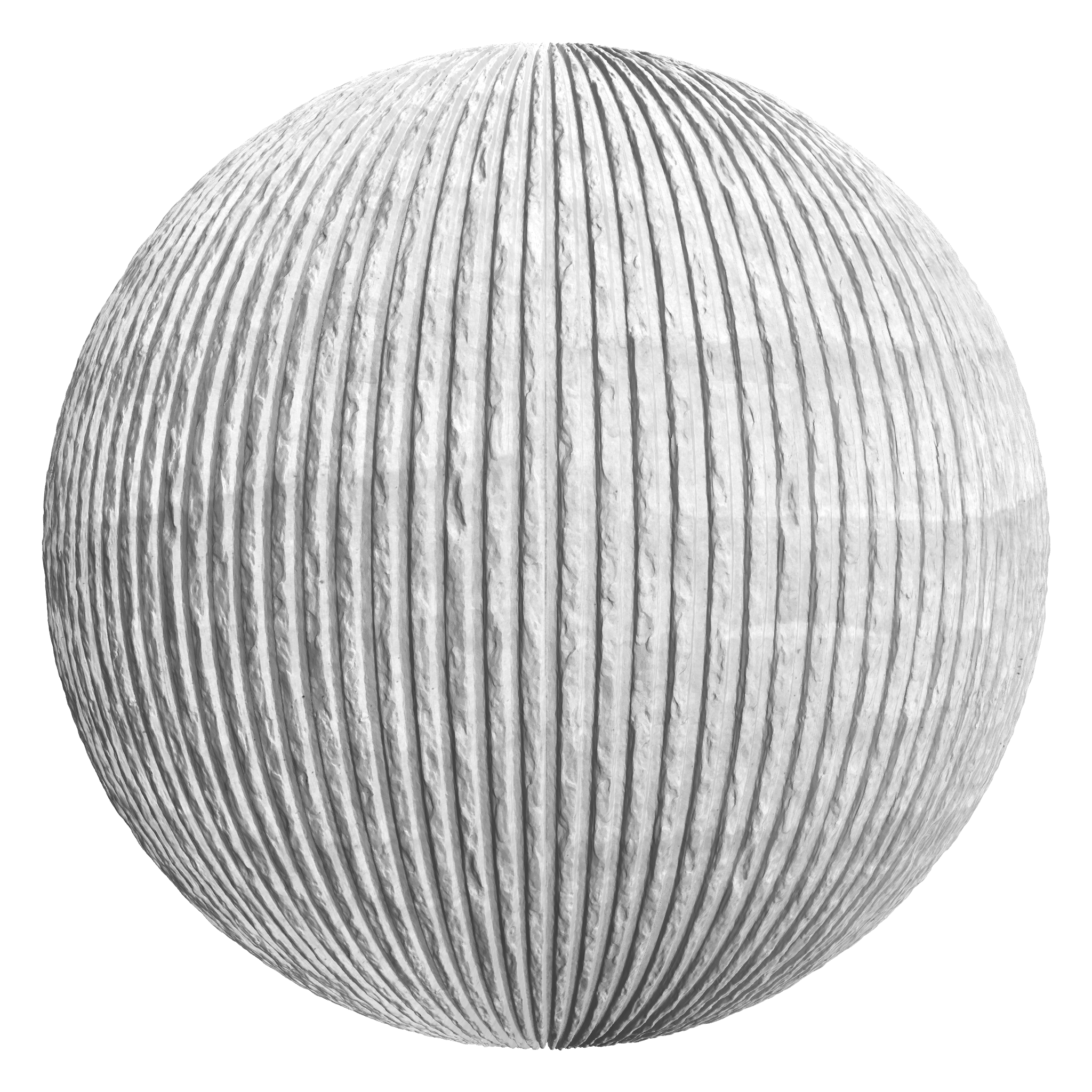 3D sphere preview of Bush Hammered In Situ Concrete seamless texture