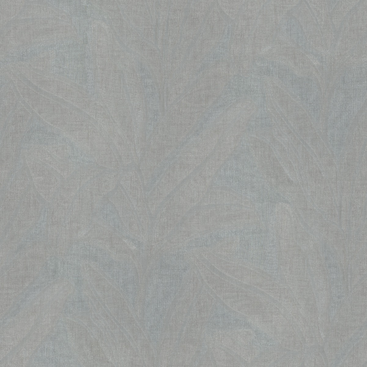 A seamless fabric texture with leaves grey sheer units arranged in a None pattern