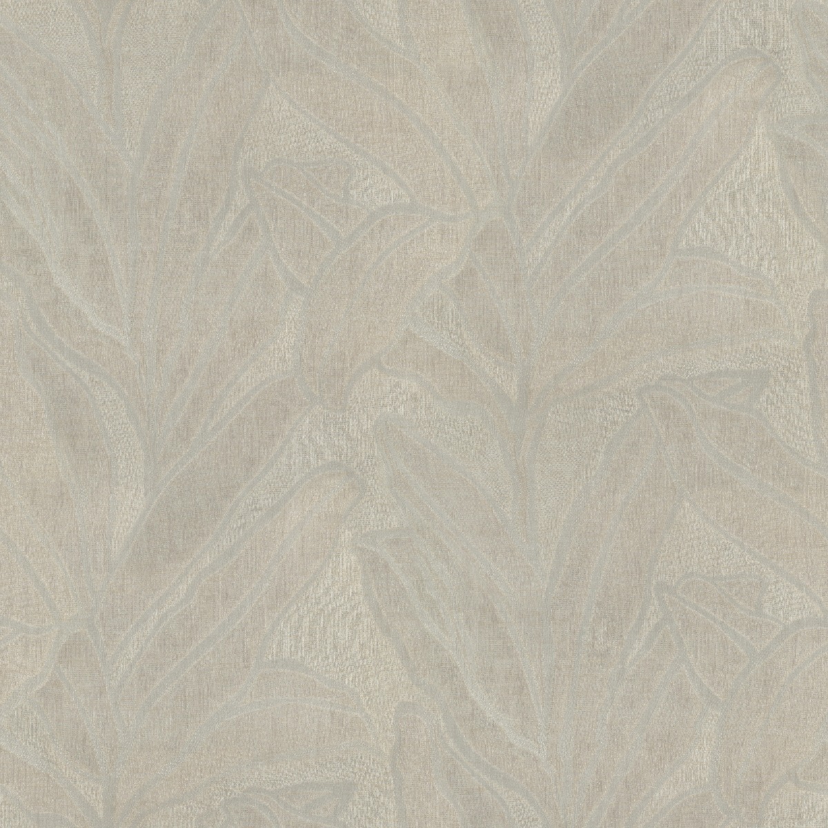 A seamless fabric texture with leaves natural sheer units arranged in a None pattern