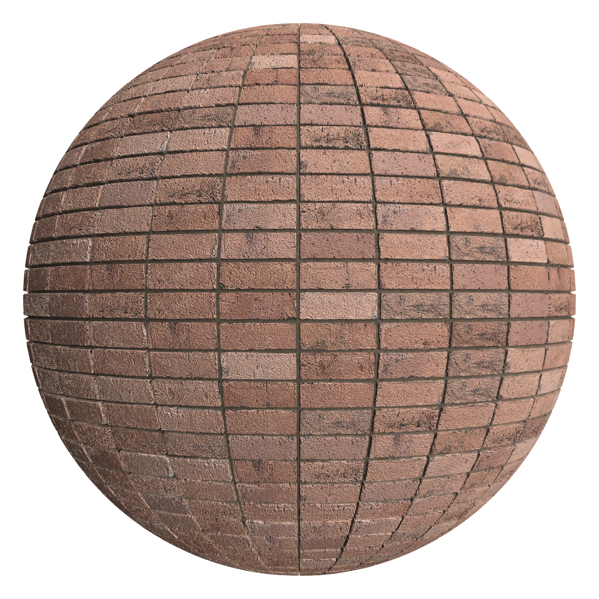 3D sphere preview of Pilotage Stack seamless texture