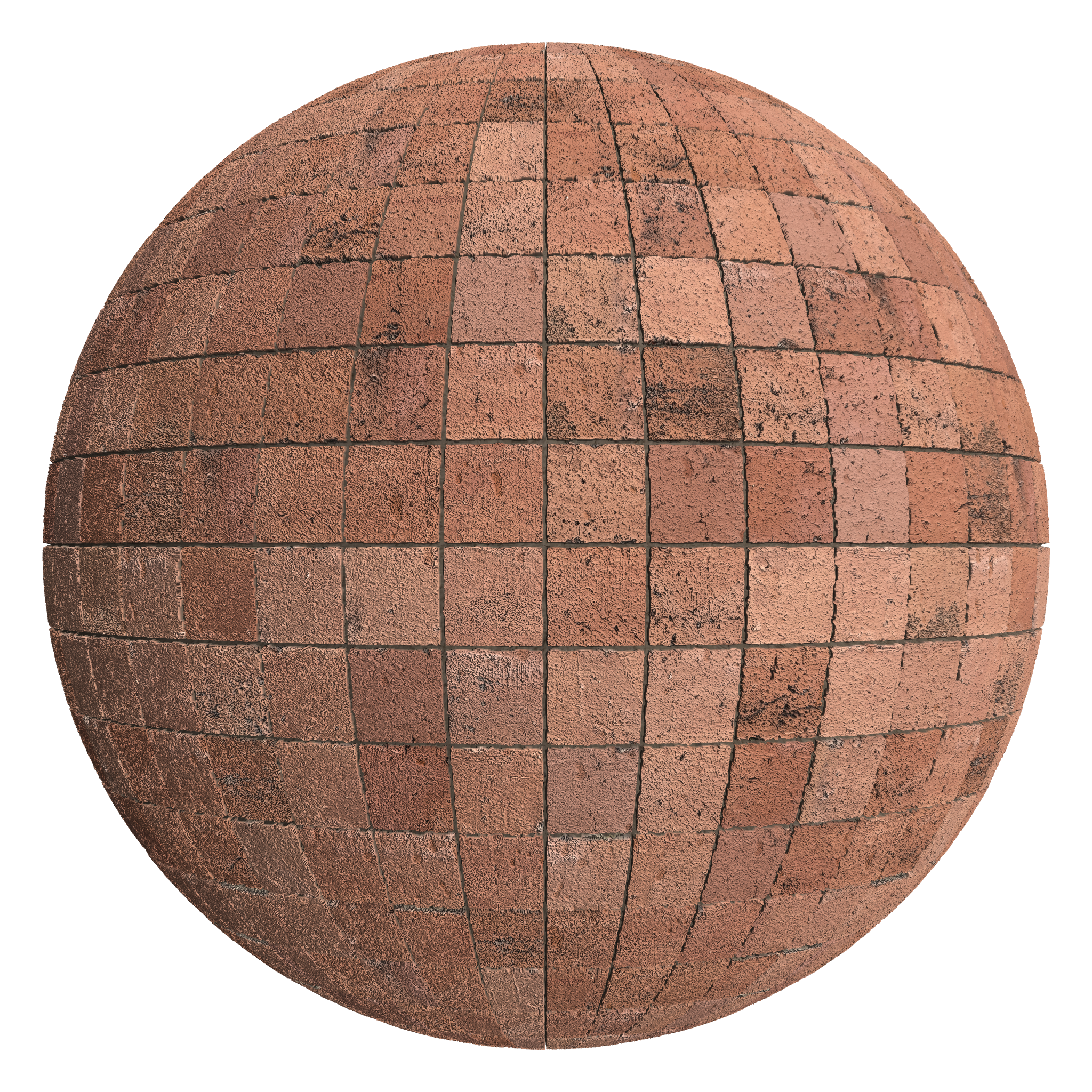 3D sphere preview of Pilotage Stack seamless texture