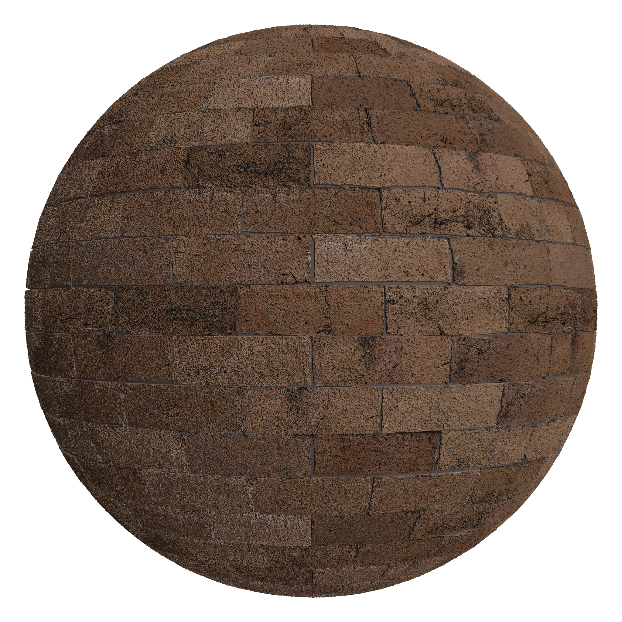 3D sphere preview of Pilotage Stretcher seamless texture
