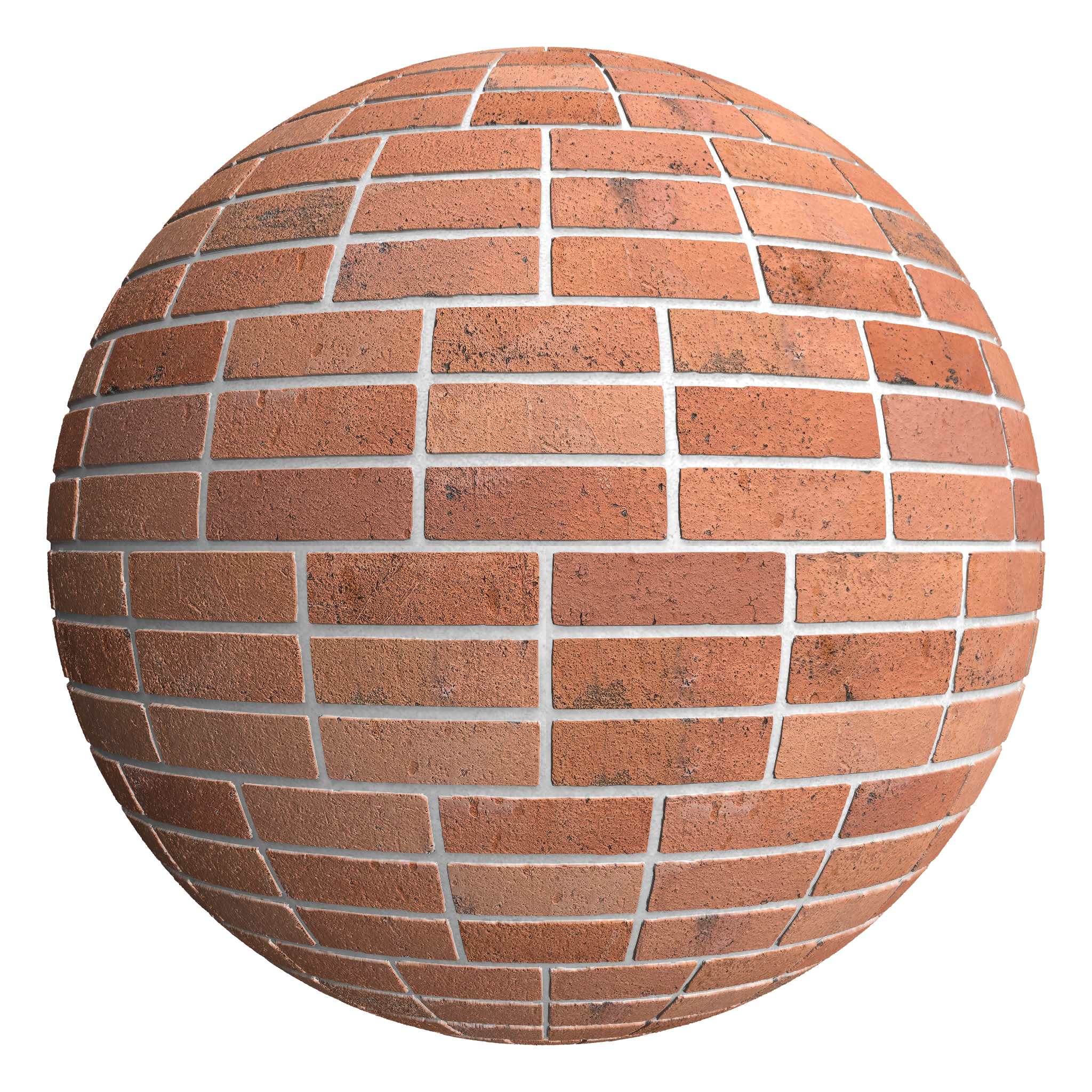 3D sphere preview of Pilotage, Triple Stretcher seamless texture
