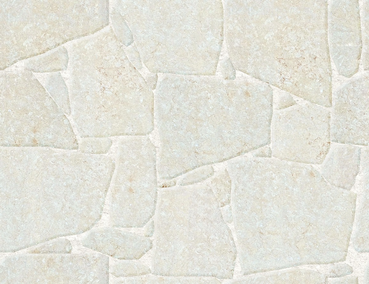 A seamless stone texture with reconstituted stone blocks arranged in a Drystone pattern