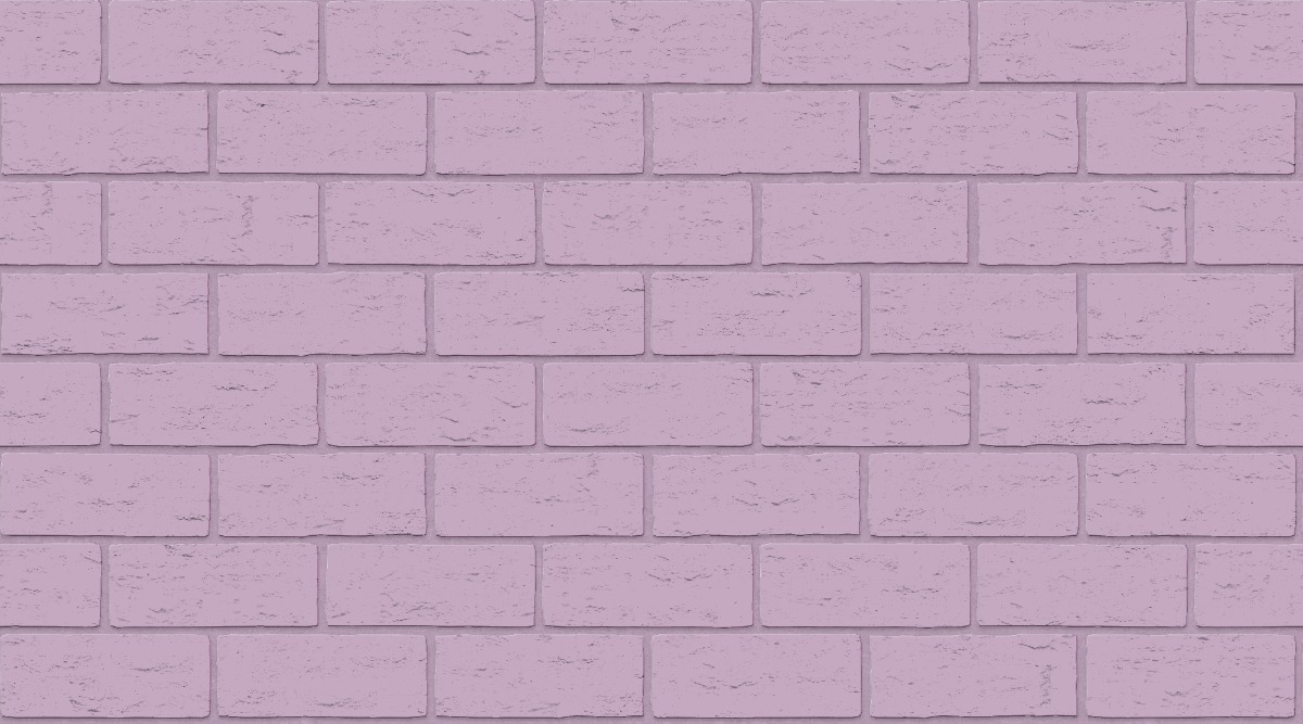 A seamless brick texture with buff units arranged in a Stretcher pattern