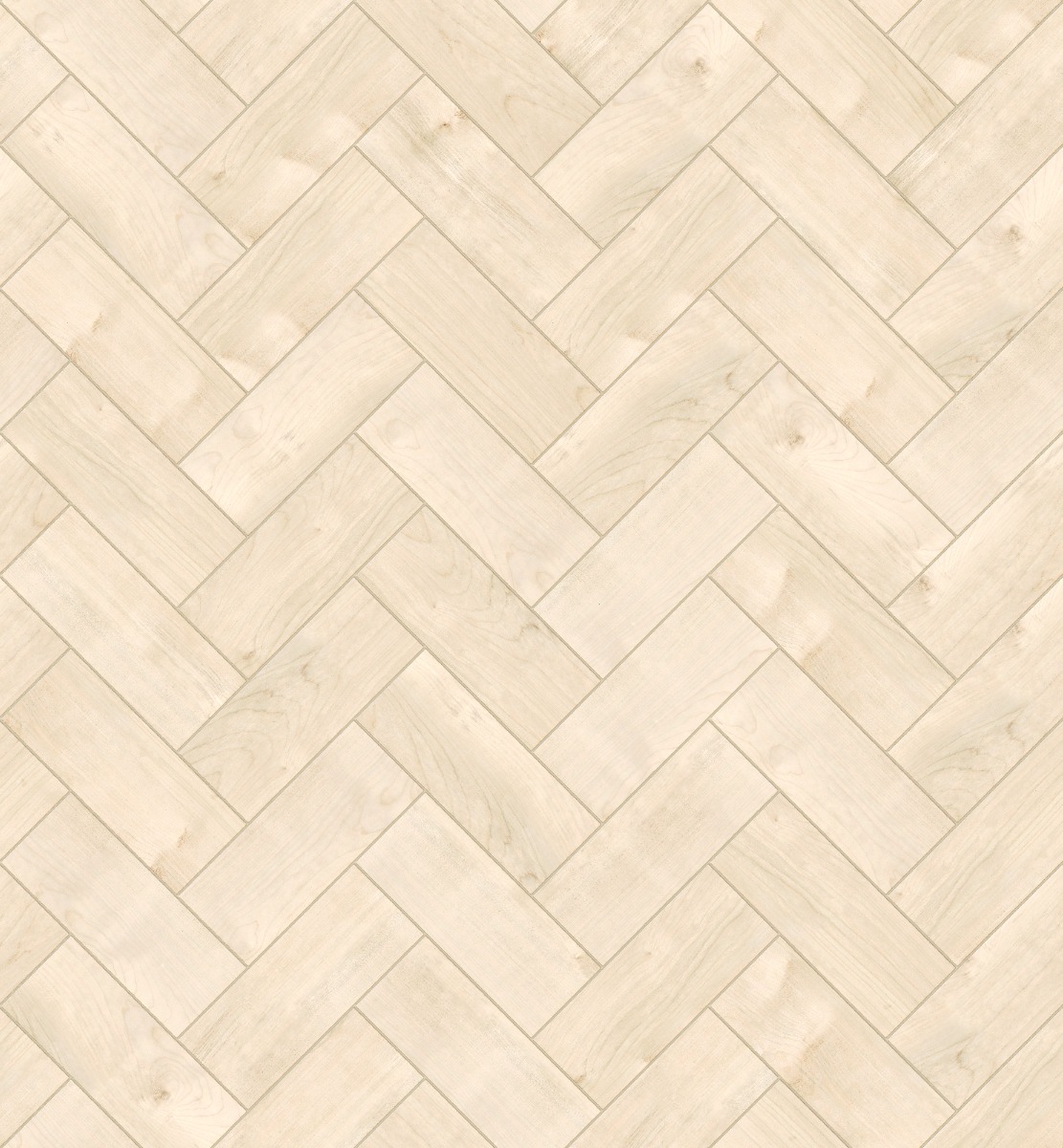 A seamless wood texture with dressed sycamore boards arranged in a Herringbone pattern