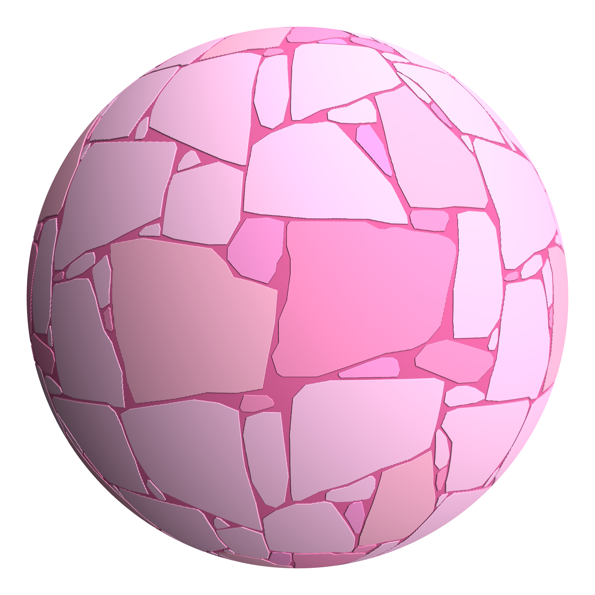 3D sphere preview of Dreamhouse Drystone seamless texture