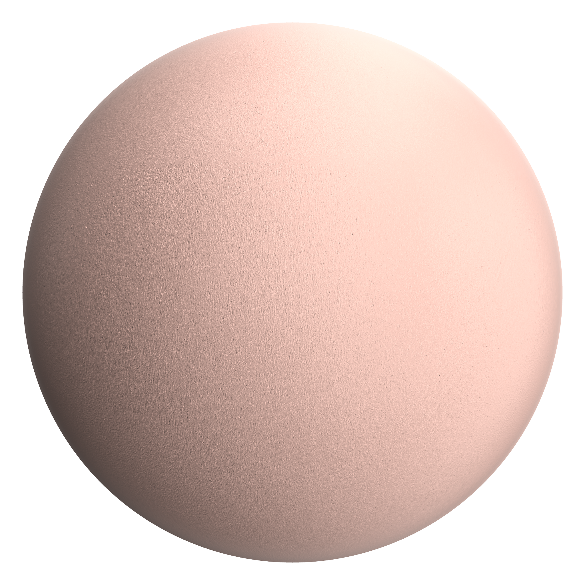 3D sphere preview of Pink Painted Plaster seamless texture