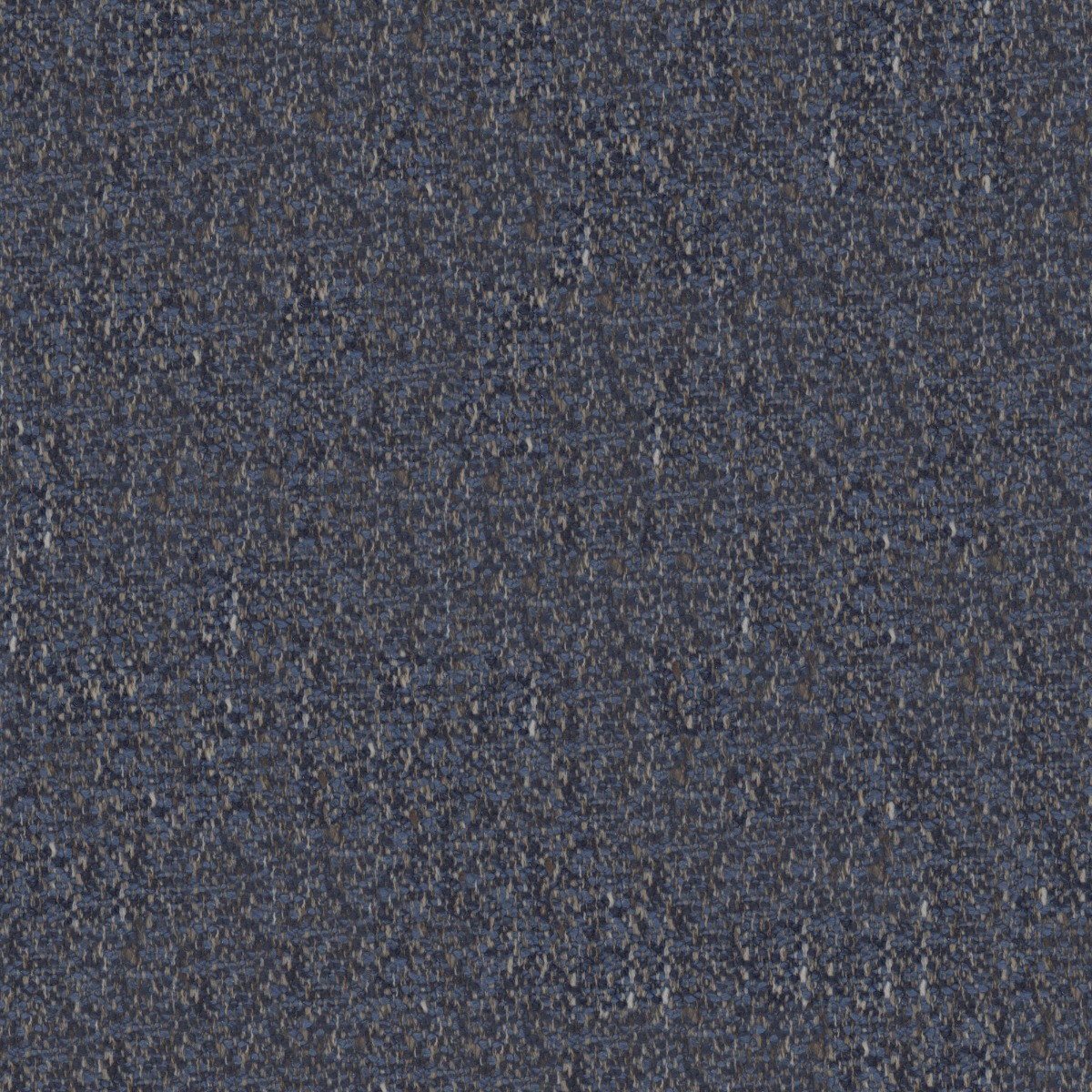 A seamless fabric texture with plain blue texture units arranged in a None pattern