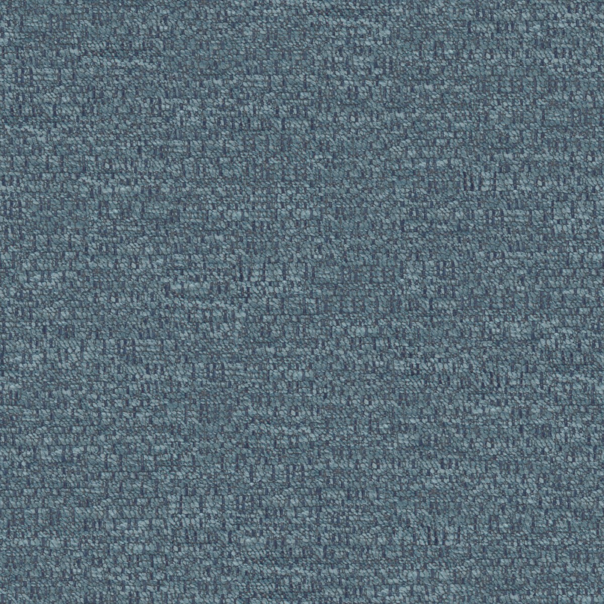 A seamless fabric texture with plain blue texture units arranged in a None pattern