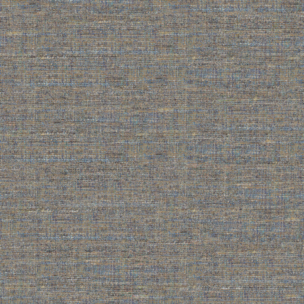 A seamless fabric texture with plain blue texture units arranged in a None pattern