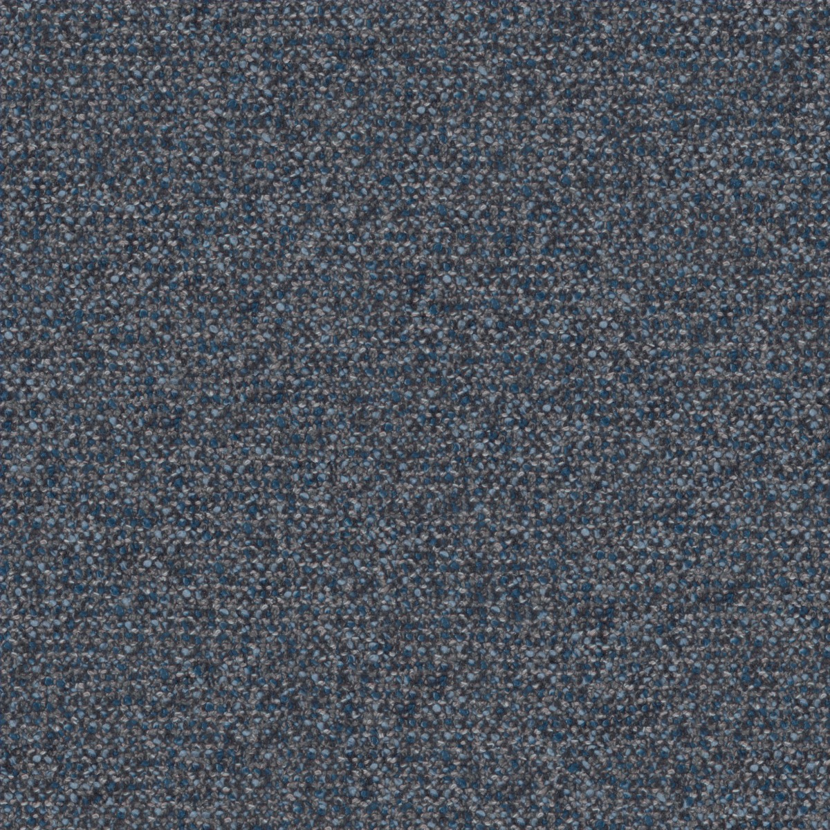 A seamless fabric texture with plain blue texture units arranged in a None pattern